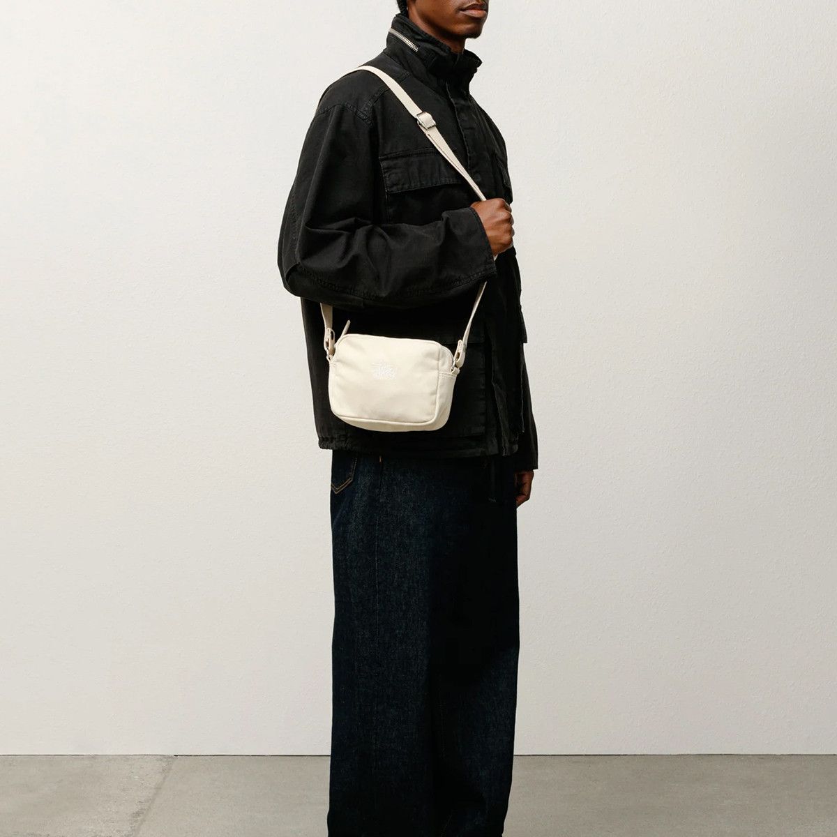 Stussy Stüssy Canvas Side Pouch Natural Size ONE SIZE - 5 Thumbnail