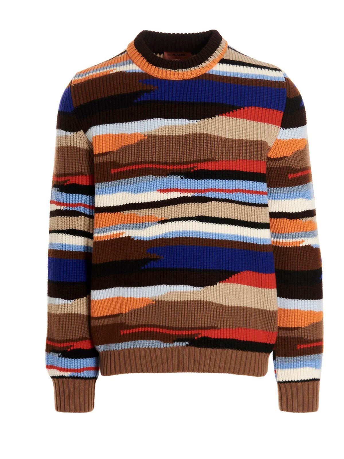 Missoni o1y0225 Crewneck Sweater in Multicolor Size US M / EU 48-50 / 2 - 1 Thumbnail