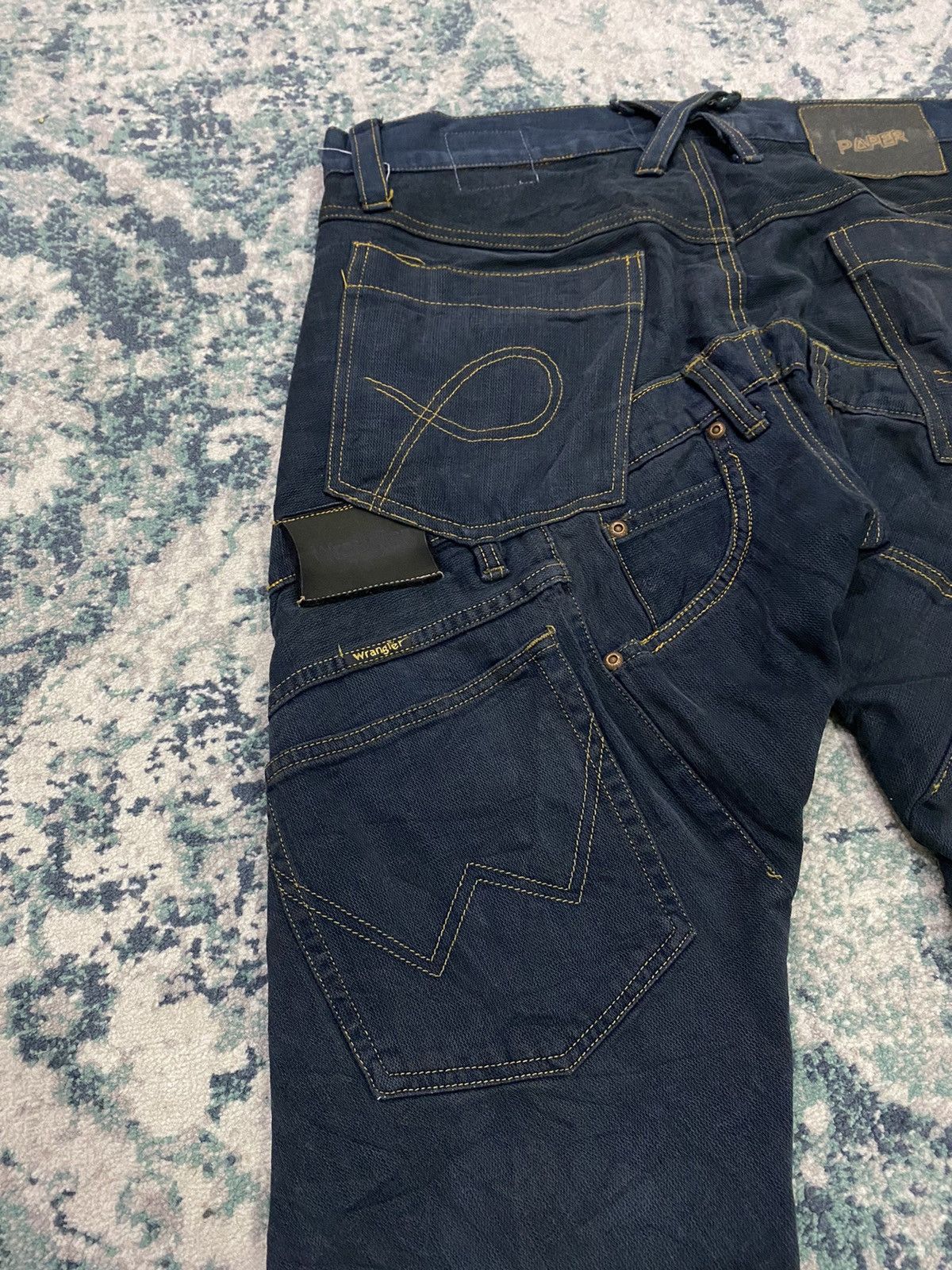 20471120 20471120 PAPER “Recycouture” Reconstructed Denim Size US 35 - 25 Thumbnail