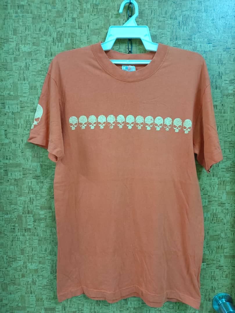 Designer × Vintage Vintage 90's Skulls Prints Front & Back Tee Size US M / EU 48-50 / 2 - 1 Thumbnail