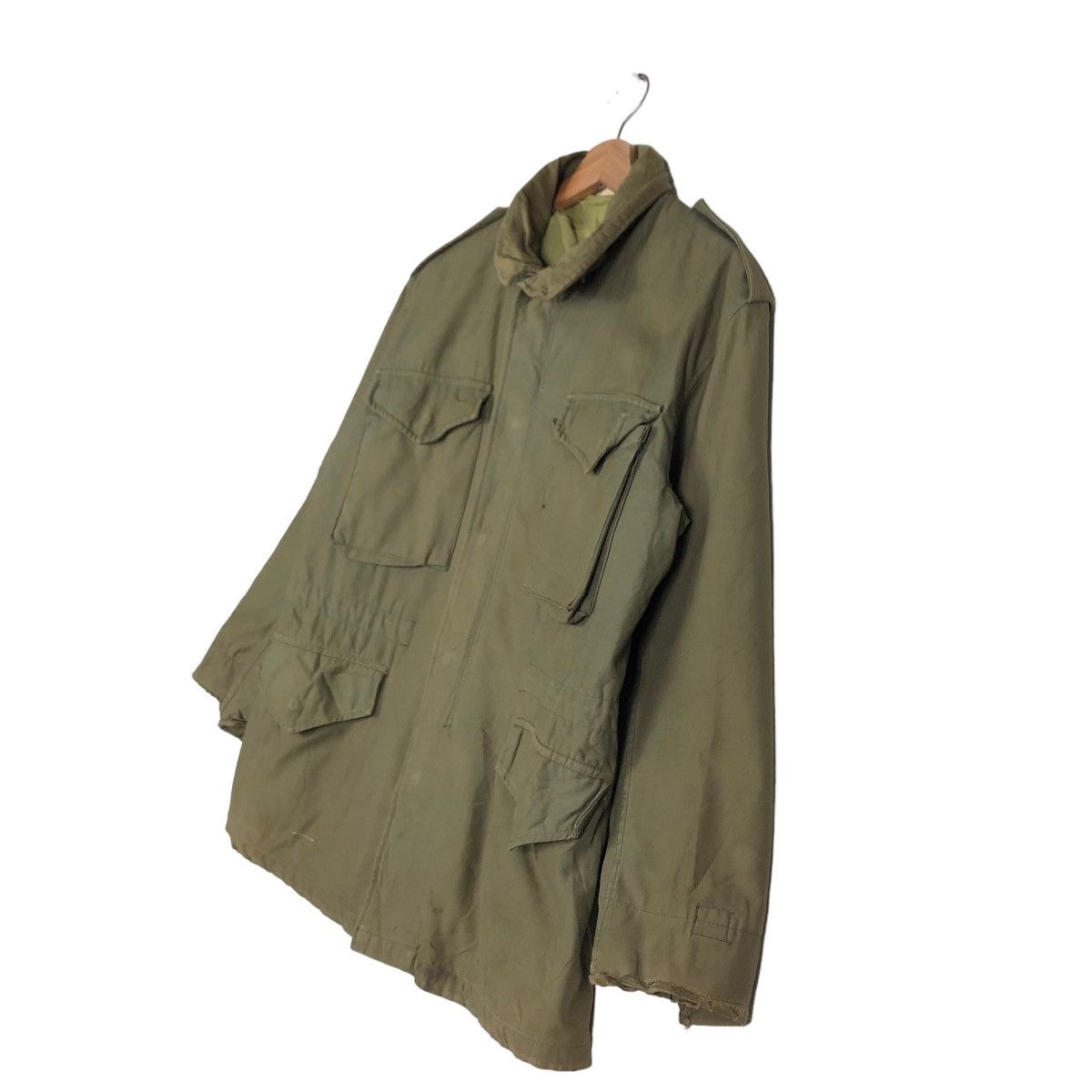 Vintage 🔥Vintage Cargo Jacket Multi Pockets Military Jacket USA Size US M / EU 48-50 / 2 - 2 Thumbnail