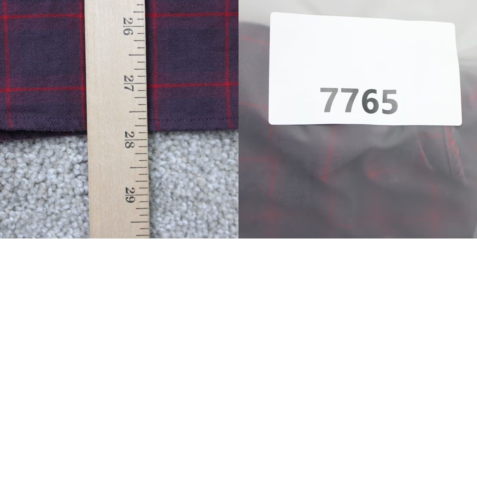 Charles Tyrwhitt Charles Tyrwhitt Shirt Mens Large Purple/Red Slim Fit Cotton/Lyocell Long Sleeve Button-Up Shirt Size US L / EU 52-54 / 3 - 9 Thumbnail