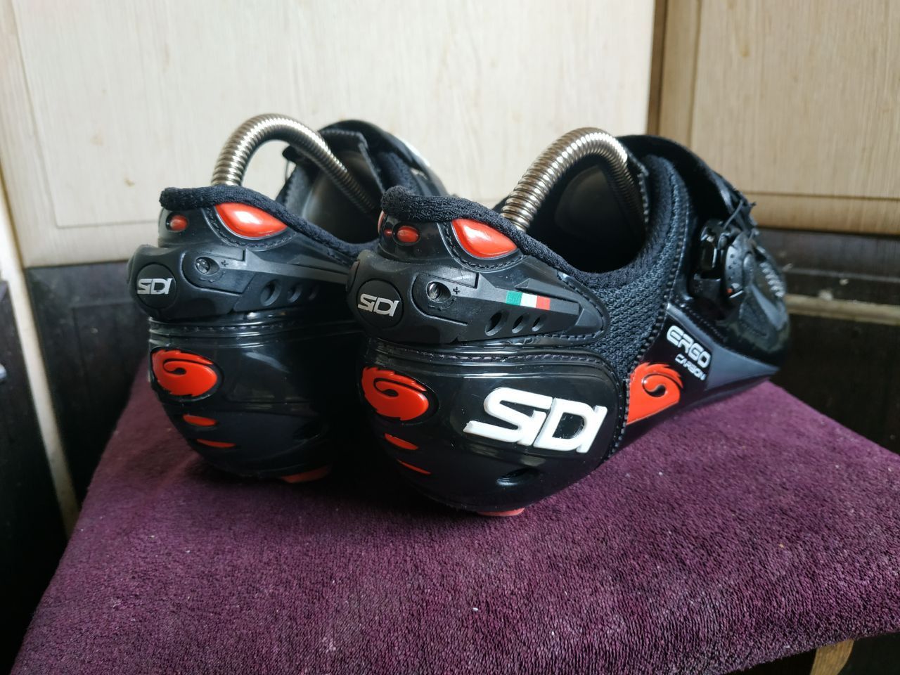 Sidi Sidi Ergo 5 Carbon Road Cycling Shoes Black - EU 44 / US 10 Size US 11 / EU 44 - 10 Thumbnail