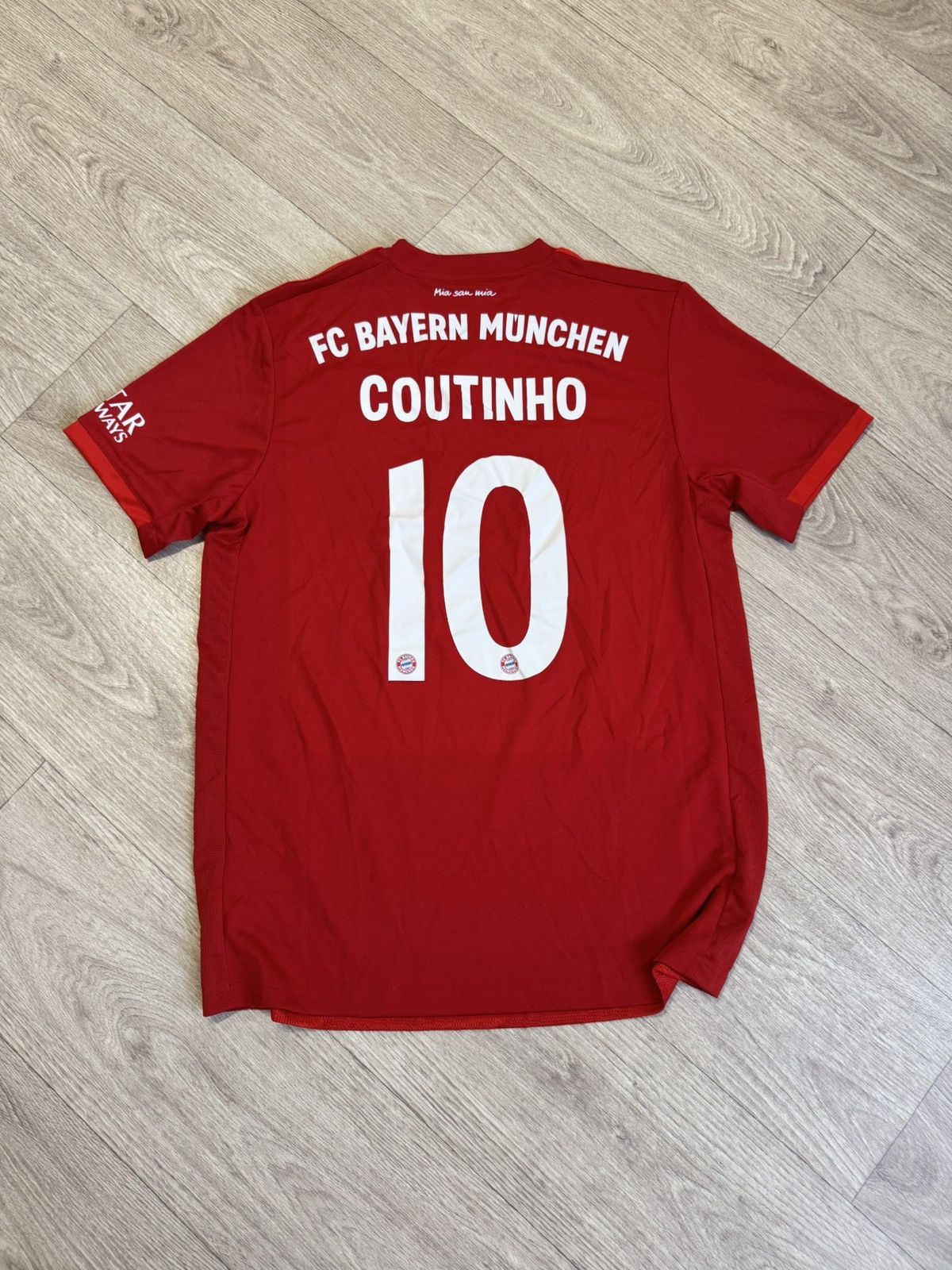Adidas 🔷Adidas Bayern Munich 2019/20 Coutinho #10 Soccer jersey🔷 Size US L / EU 52-54 / 3 - 7 Thumbnail