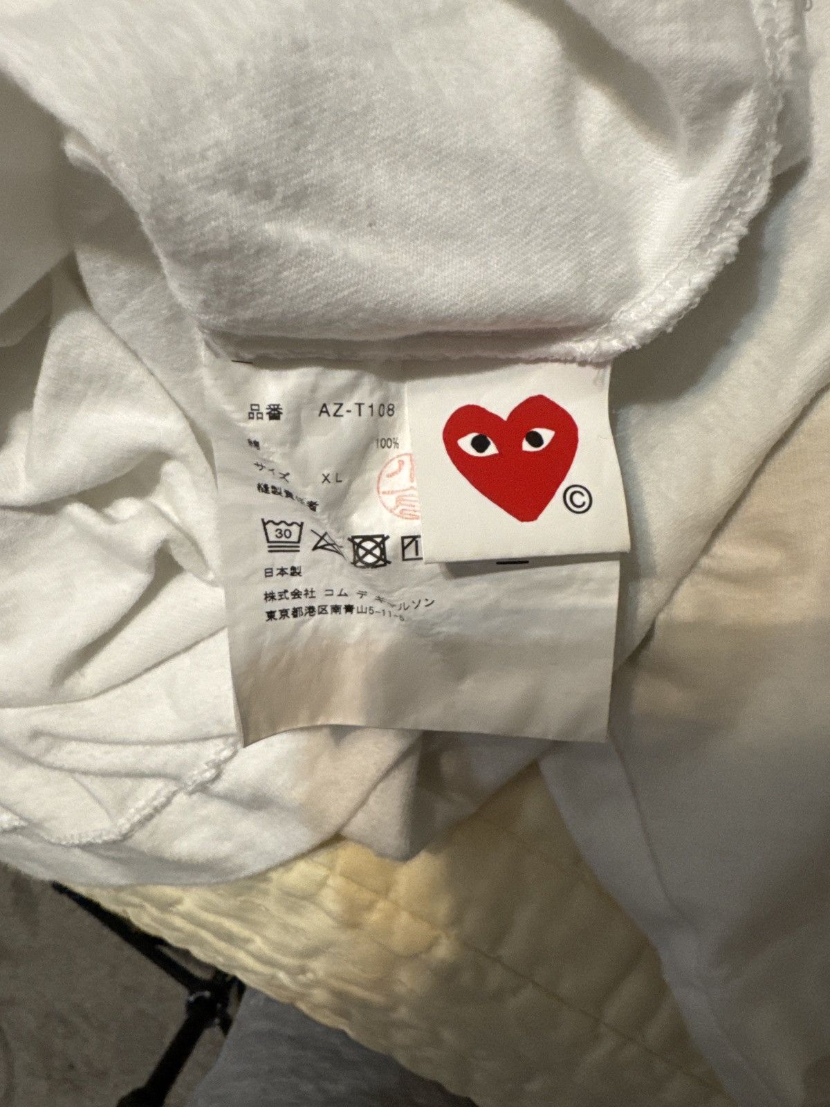 Comme des Garcons PLAY COMME des Garcons PLAY t shirt Size US XL / EU 56 / 4 - 3 Thumbnail