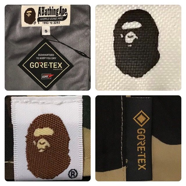 Bape × Goretex Gore Tex × BAPE camo hoodie snowboard jacket a bathing ape Size US S / EU 44-46 / 1 - 8 Thumbnail