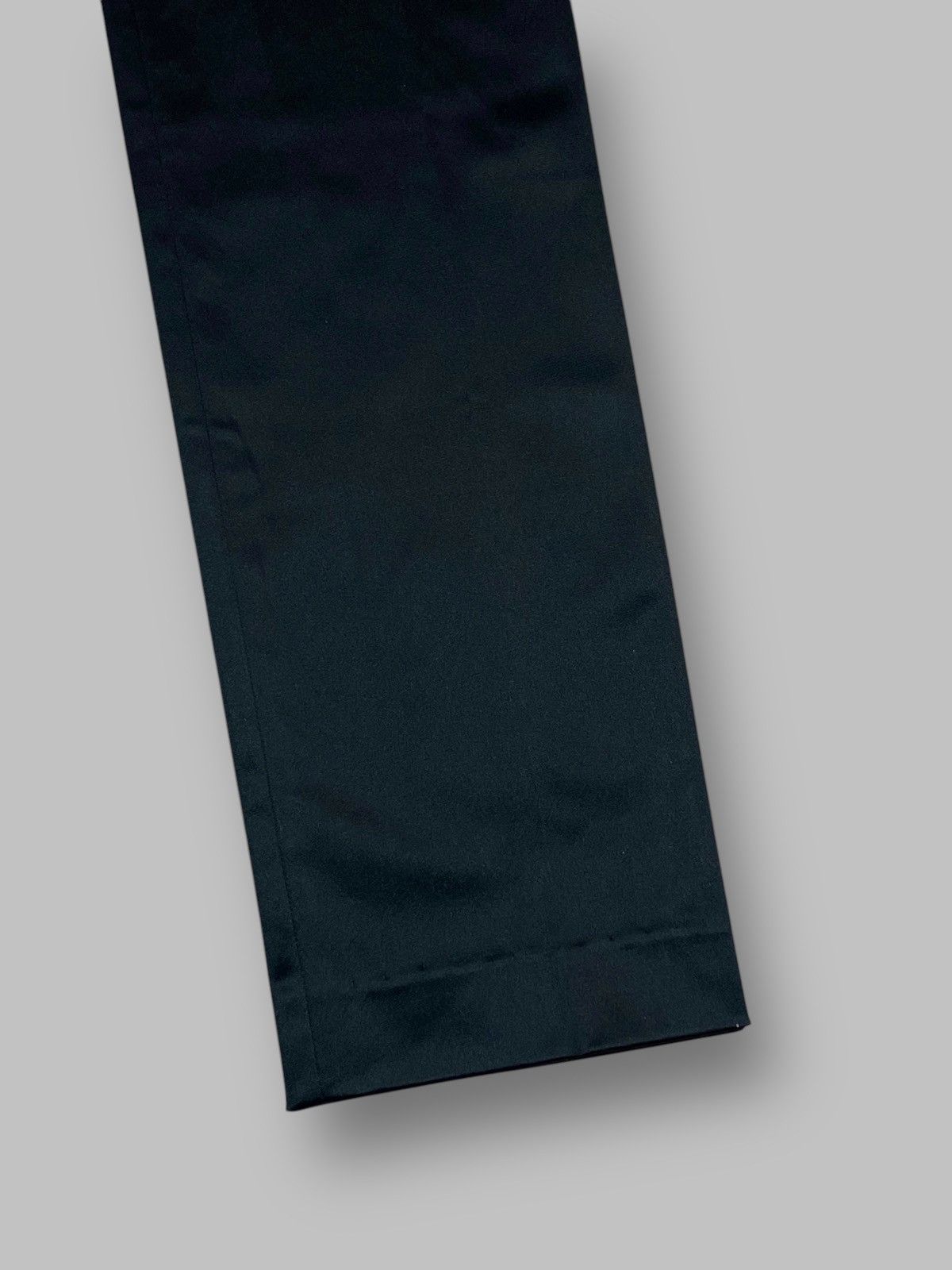 John Galliano Galliano Black Acetate Nylon Slim Pants Size 30" / US 8 / IT 44 - 14 Thumbnail