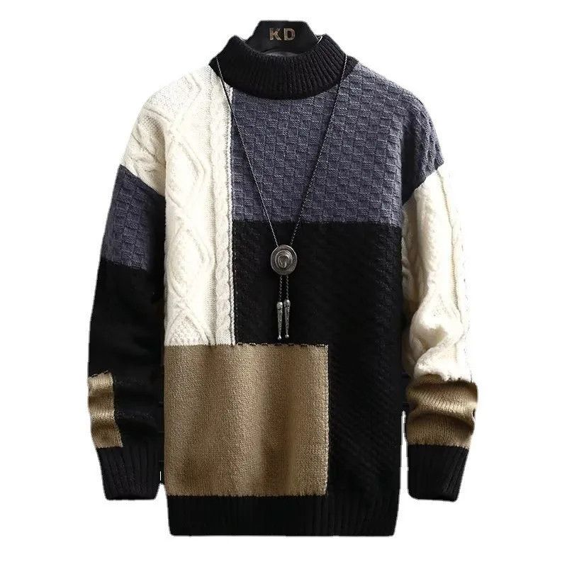 Japanese Brand × Other Color Matching Long Sleeve Sweater Size US M / EU 48-50 / 2 - 5 Thumbnail