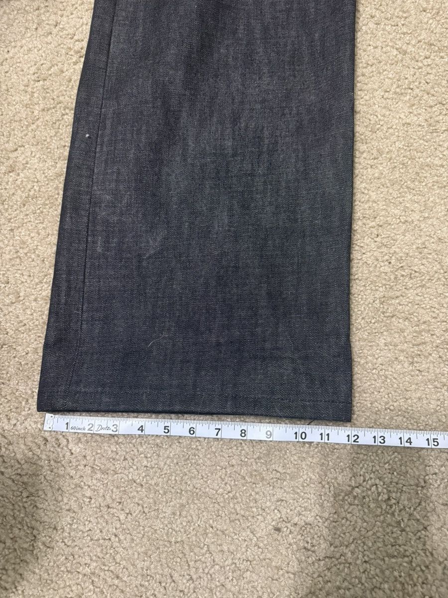 No Faith Studios No faith studios black selvedge Loose Fit Size US 32 / EU 48 - 3 Thumbnail