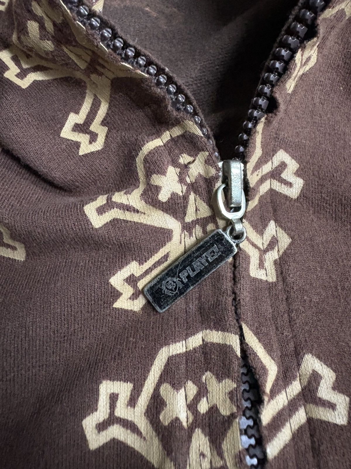 KMRii International Playez Skulls Stussy Inspired hoodie distress Size US L / EU 52-54 / 3 - 11 Thumbnail