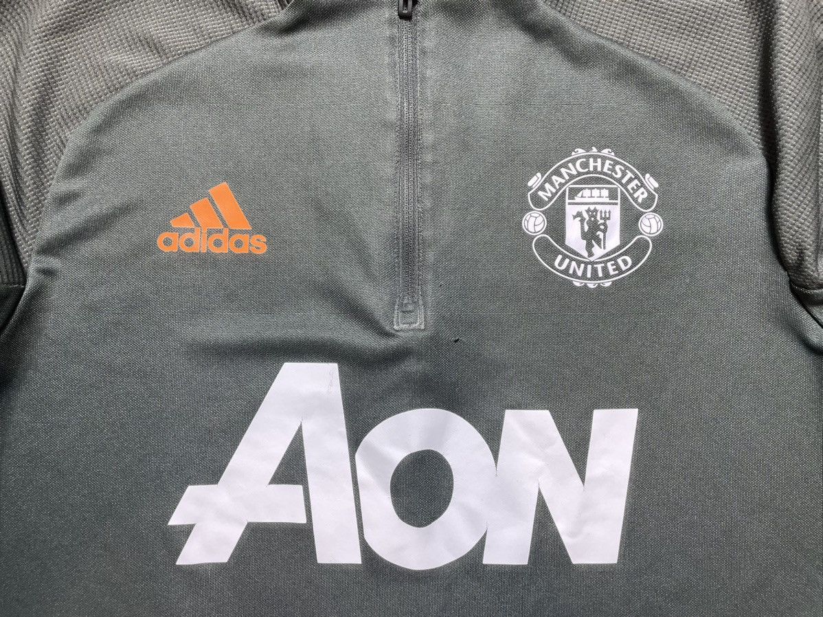 Adidas Adidas Manchester United 1/4 Zip Training Top Jacket Size US M / EU 48-50 / 2 - 7 Thumbnail