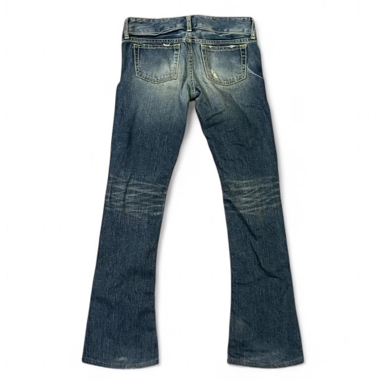 SLY Vintage Y2K Japanese brand SLY low rise flared jeans Size 25" / US 0 / IT 36 - 6 Thumbnail
