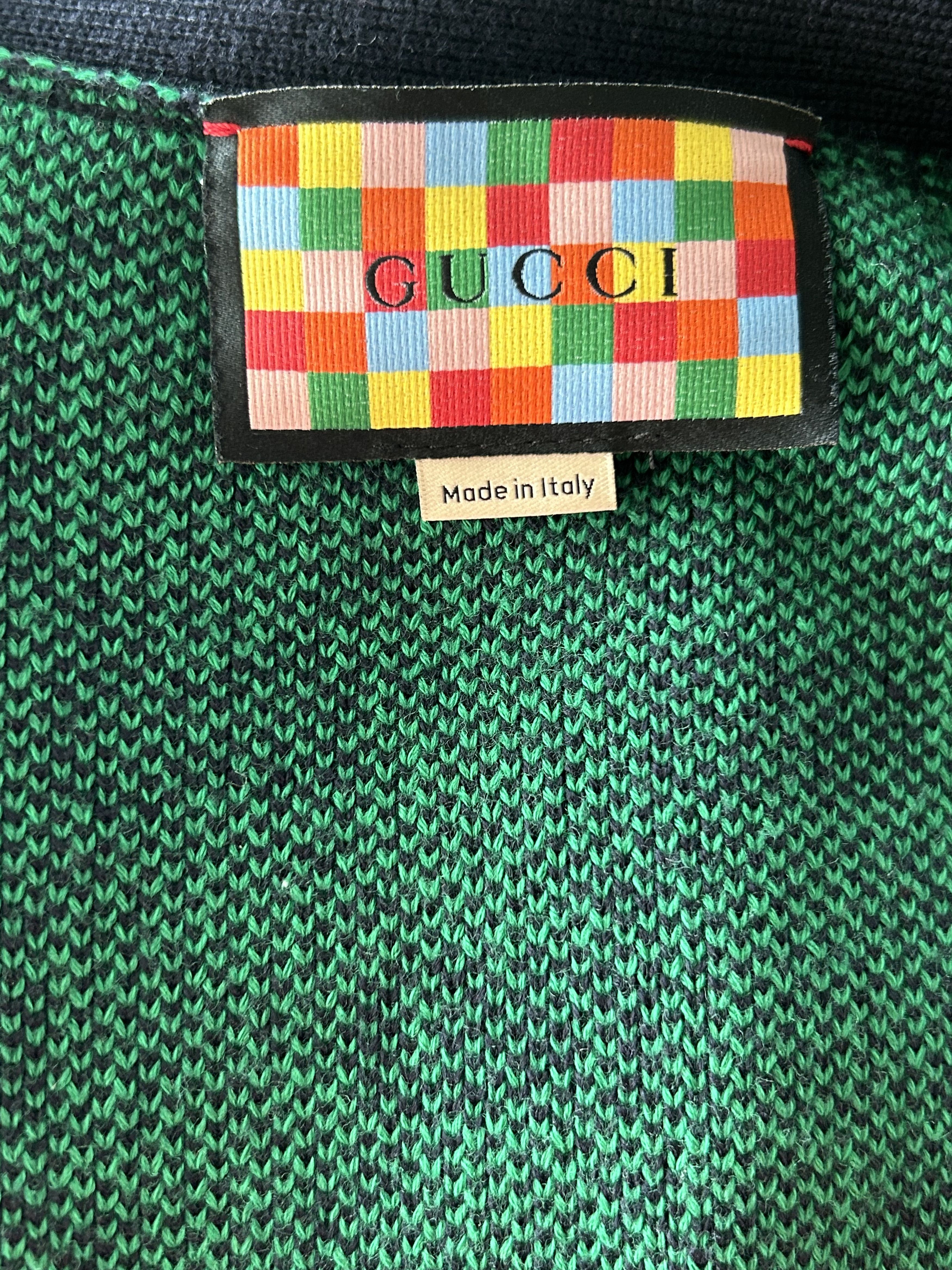Gucci Gucci Multicolor GG Monogram Cardigan Size US S / EU 44-46 / 1 - 3 Thumbnail