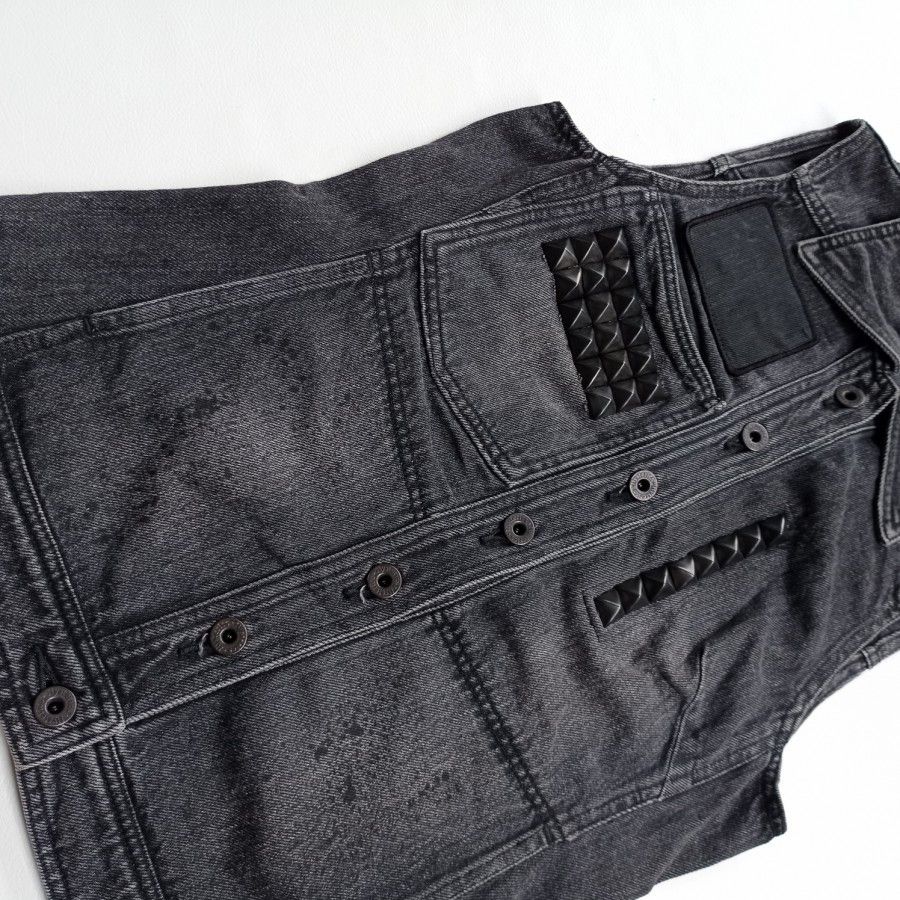 Hysteric Glamour hysteric glamour denim vest punk spike japan Size ONE SIZE - 2 Thumbnail