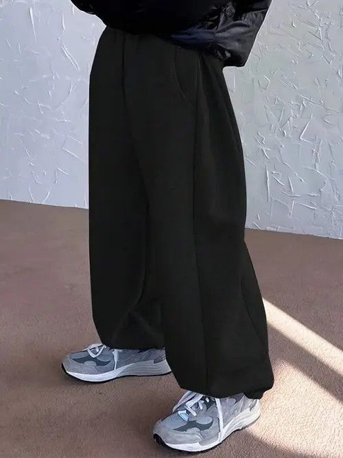 Japanese Brand × Vintage BAGGY Loose Drip Y2K Sweatpants Size US 36 / EU 52 - 2 Thumbnail