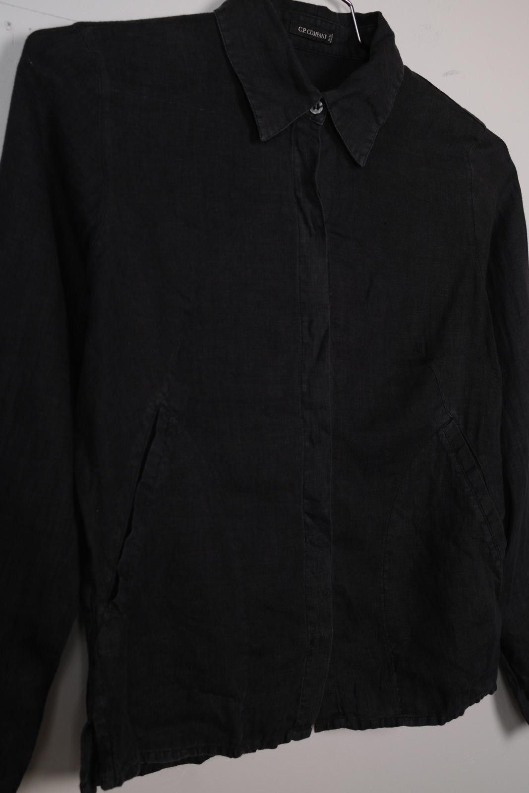 C.P. Company 04' C.P. Company Linen Long Sleeve Button-Up Size US M / EU 48-50 / 2 - 3 Thumbnail