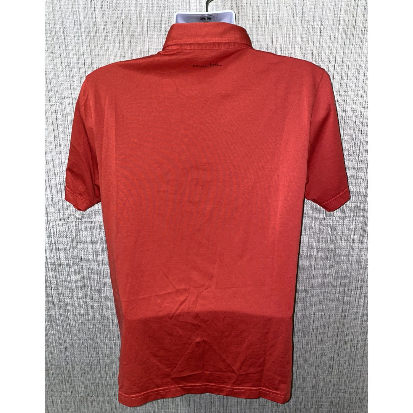 TravisMathew Travis Mathew Mens Golf Polo Shirt Red Short Sleeve Collared Button Size M Size US M / EU 48-50 / 2 - 4 Thumbnail