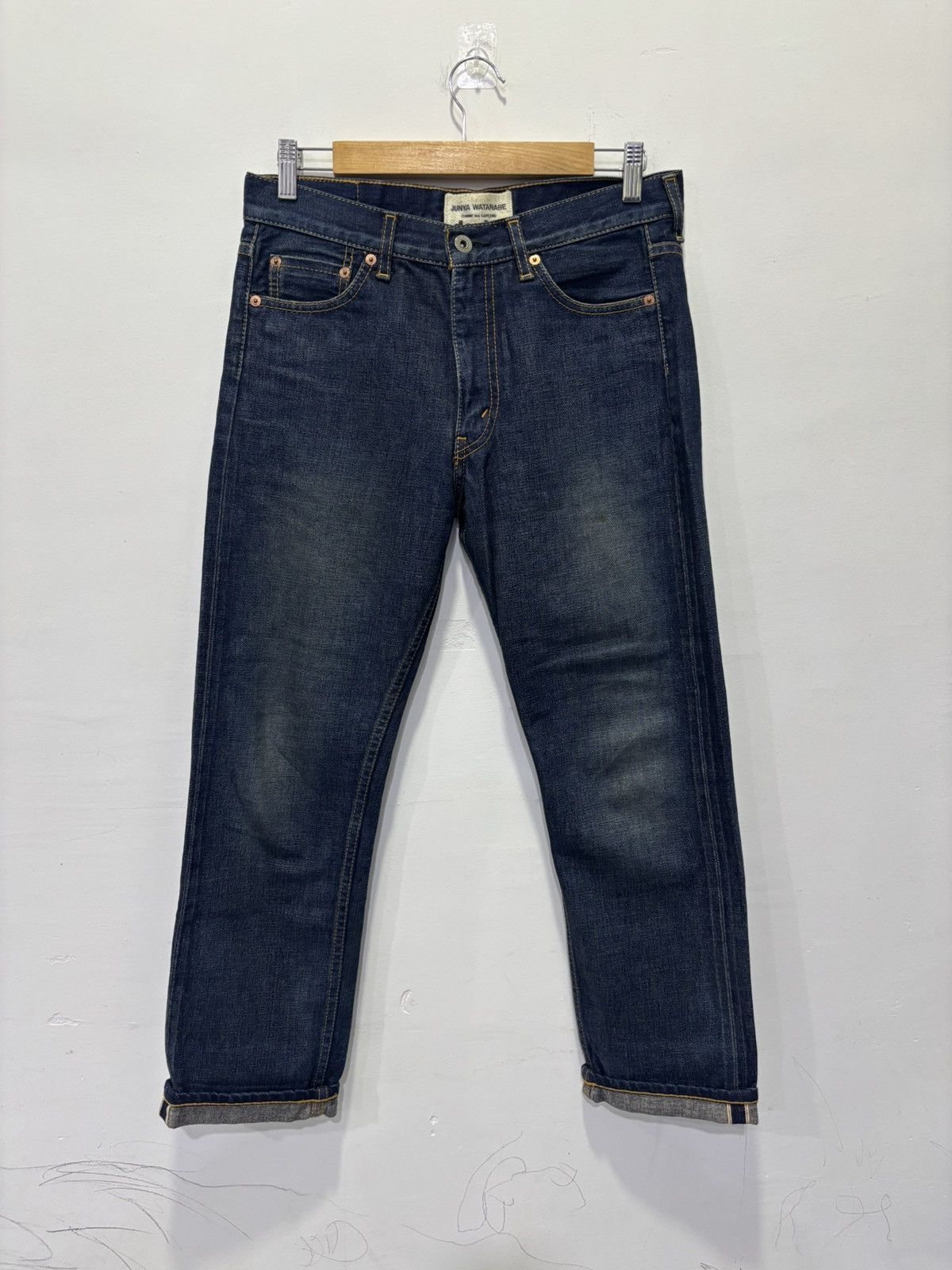 Junya Watanabe Junya Watanabe Selvedge Denim Jeans Size US 31 - 1 Thumbnail