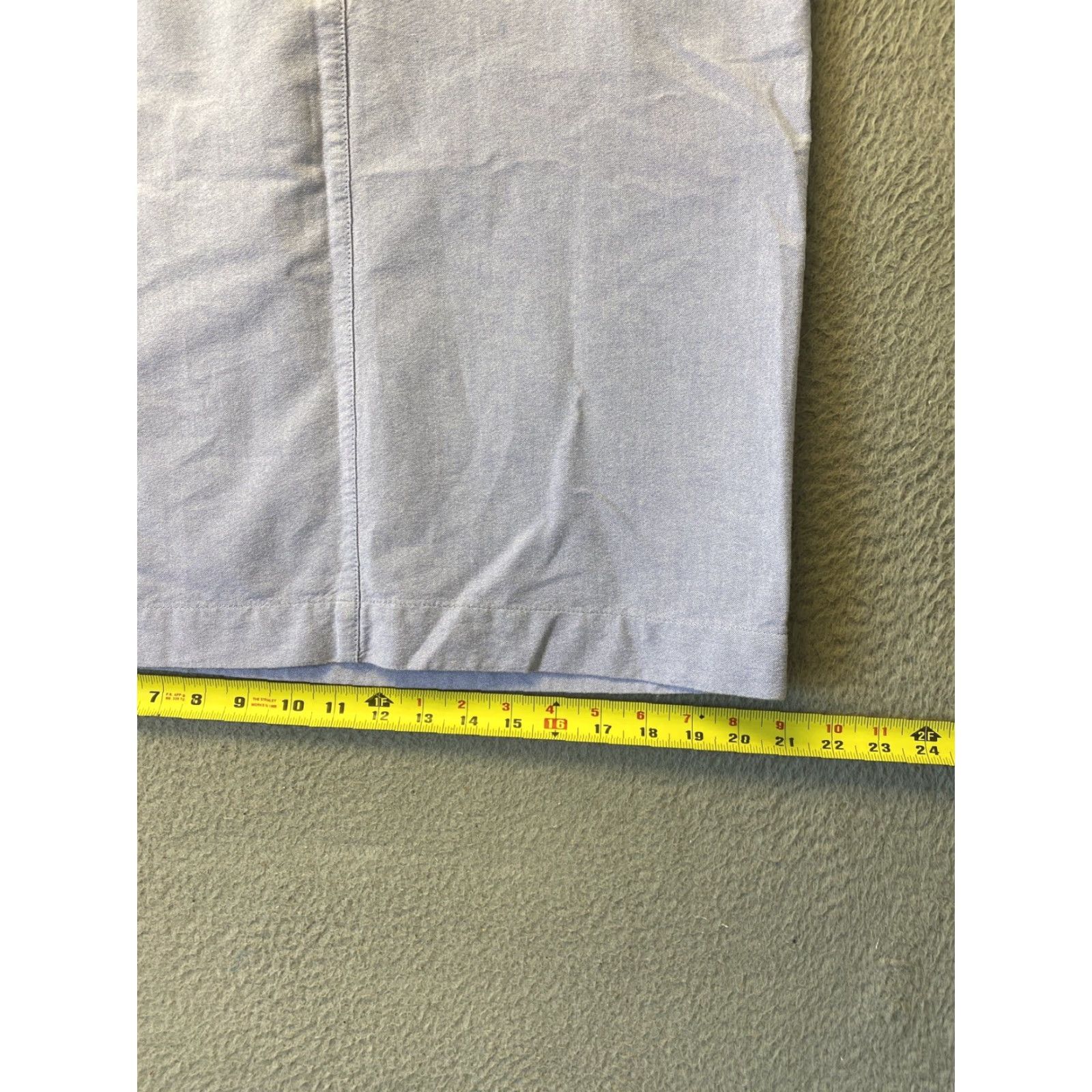 Vintage VINTAGE LL Bean Pencil Skirt Women 8 Knee Length Light Blue Regular Stretch Slit Pockets Zipper Casual Travel Womens Size 30" / US 8 / IT 44 - 7 Thumbnail