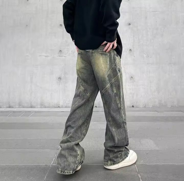 Japanese Brand × Jean Vintage Flare Wide Leg Jeans Size US 30 / EU 46 - 3 Thumbnail