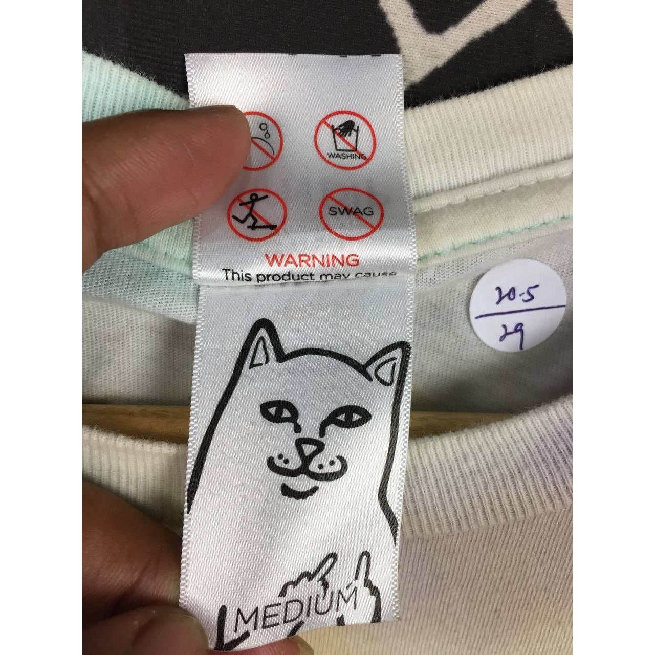 RIPNDIP Rip N Dip Lord Nermal Tie Dye Pocket Tee Size M Size US M / EU 48-50 / 2 - 12 Thumbnail