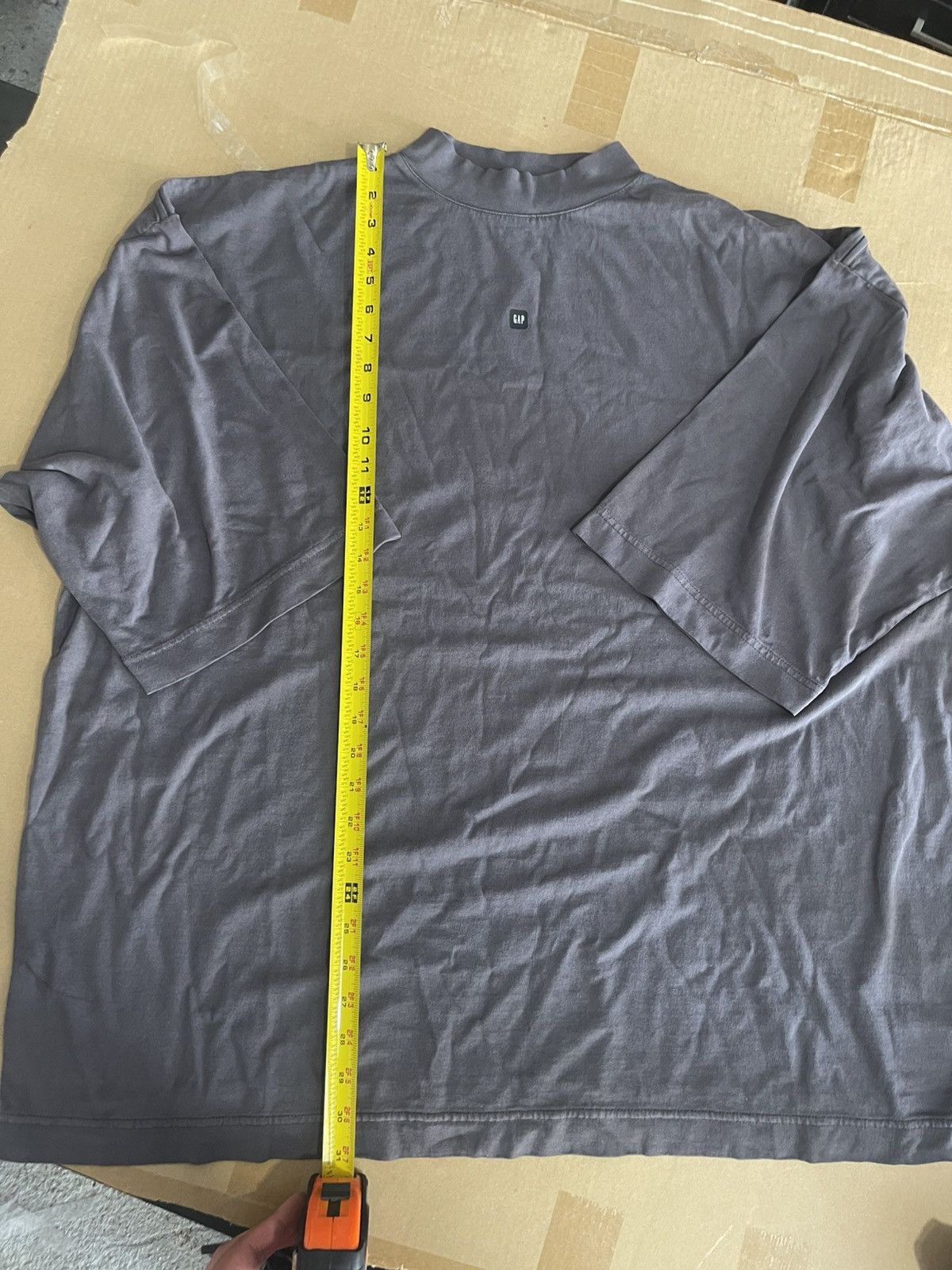 Balenciaga × Gap × Yeezy Yeezy Gap Logo Tee size small fits like XL Size US XL / EU 56 / 4 - 2 Thumbnail