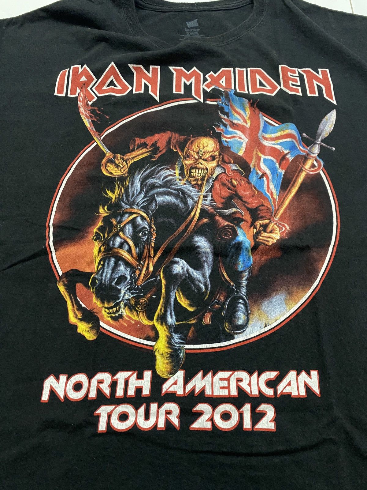 Iron Maiden Iron maiden-north american tour 2012 Size US XL / EU 56 / 4 - 1 Thumbnail