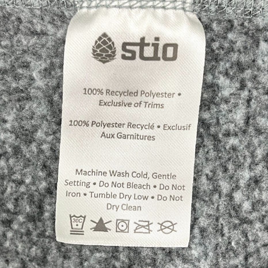 Vintage Stio Sweatwater Fleece Hoodie Womens S Heather Gray Jacket Size S / US 4 / IT 40 - 7 Thumbnail