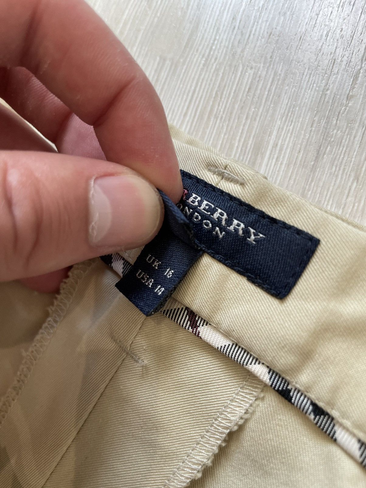 Burberry × Vintage Vintage NEW Burberry Virginia Pants Size 16 Size 34" / US 12 / IT 48 - 7 Thumbnail