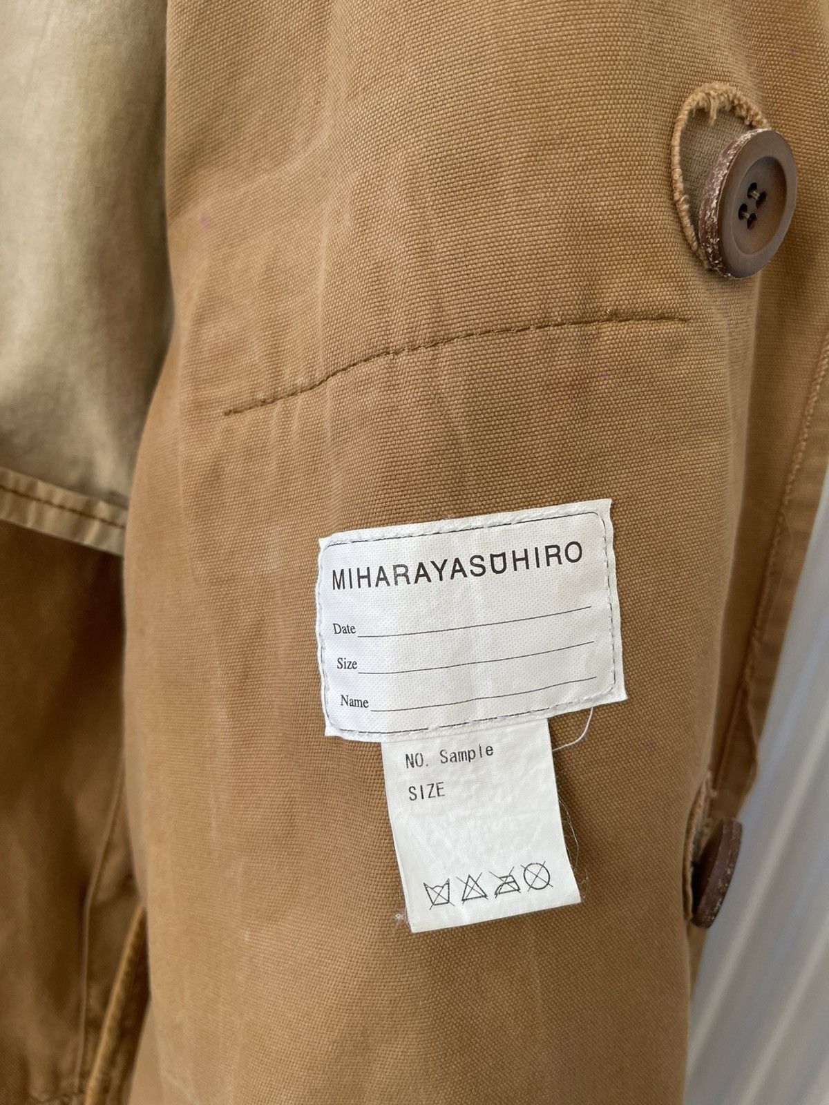Maison MIHARA YASUHIRO Miharayasuhiro 00s Sample Military Jacket With Glued Pocket Size US S / EU 44-46 / 1 - 8 Thumbnail