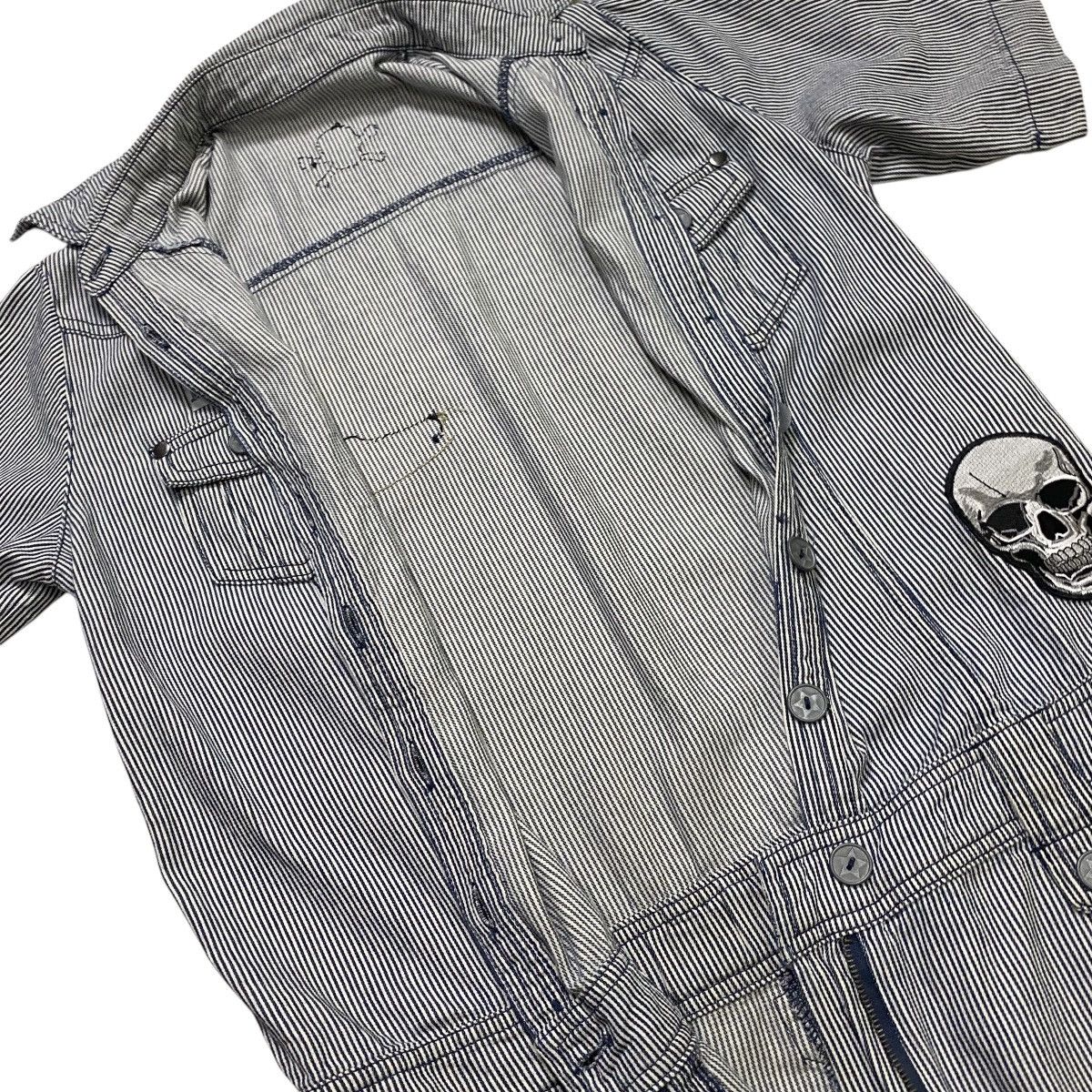 Japanese Brand CTPO Market hickori coverall patchwork Size M / US 6-8 / IT 42-44 - 12 Thumbnail