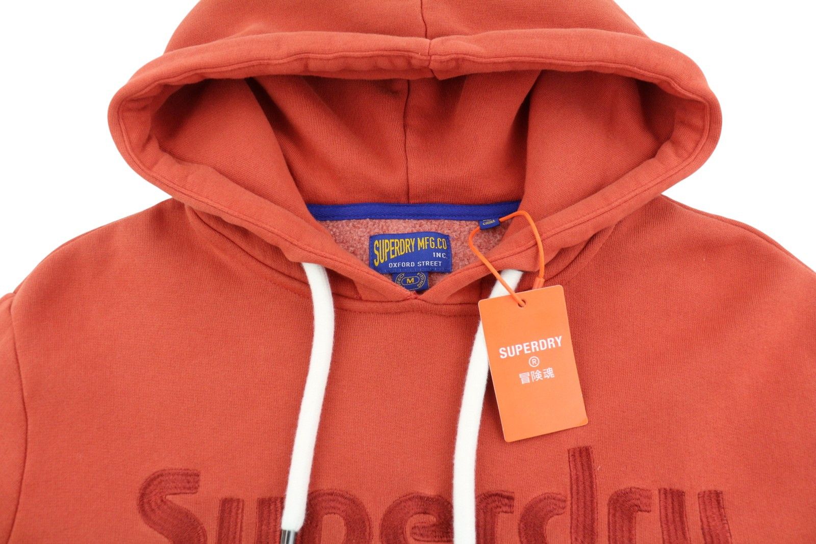 Superdry TERRAIN LOGO M Red Kangaroo Hoodie 87131 Size US M / EU 48-50 / 2 - 4 Thumbnail