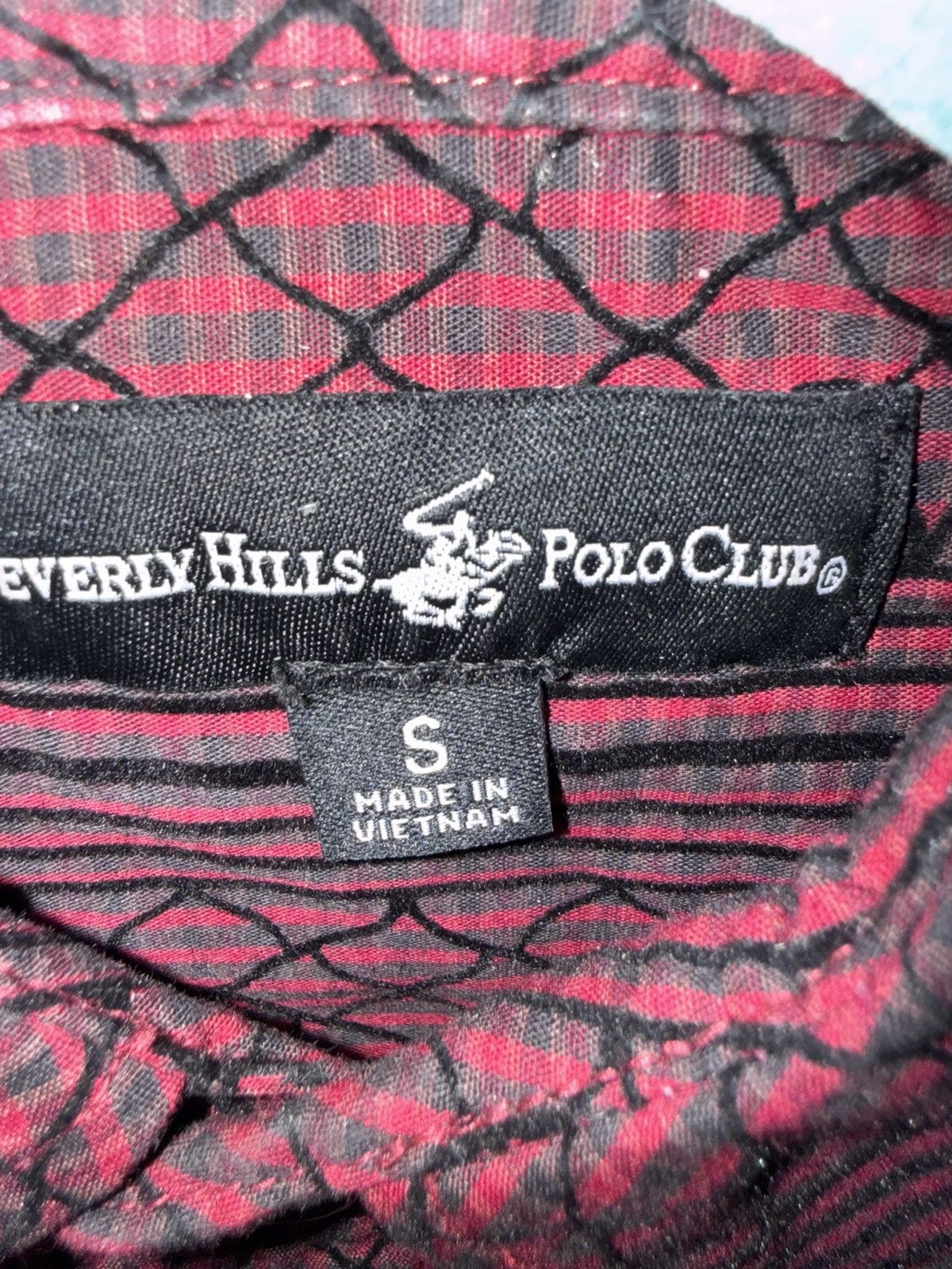 Beverly Hills Polo Club Vintage Beverly Hills Polo Club Black Paisley Button Up Size US S / EU 44-46 / 1 - 7 Thumbnail