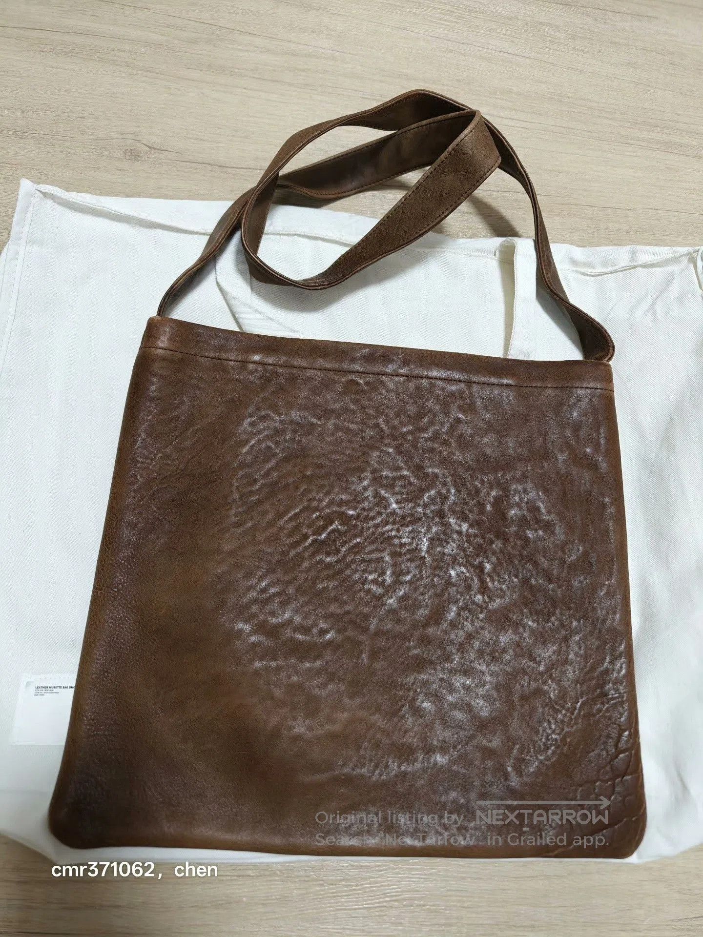 Visvim VISVIM 24AW Leather Musette Bag DMGD. Size ONE SIZE - 4 Thumbnail