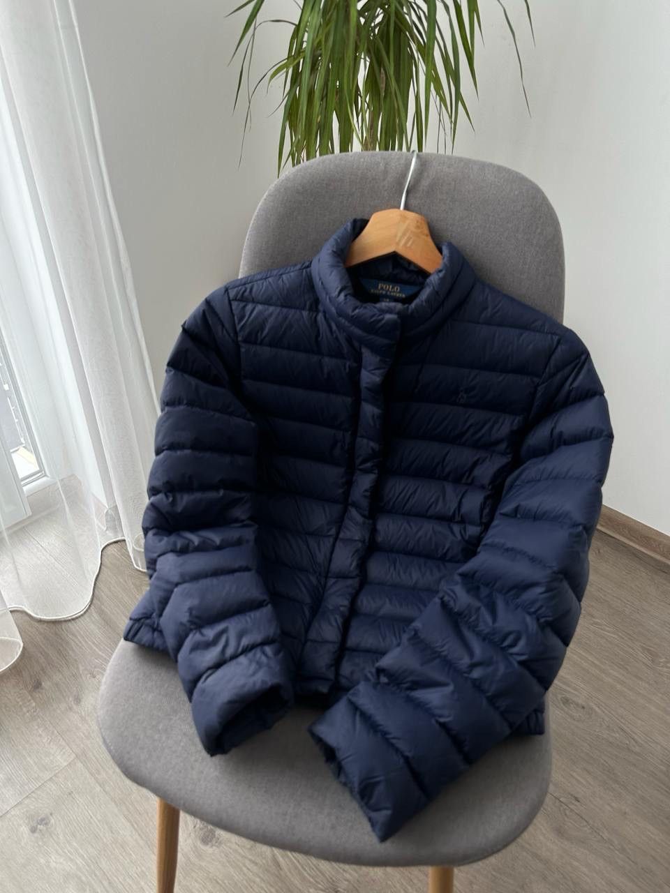 Polo Ralph Lauren × Vintage Vintage Polo Ralph Lauren Navy Micro Puffers Jacket Size US XXS / EU 40 - 13 Thumbnail