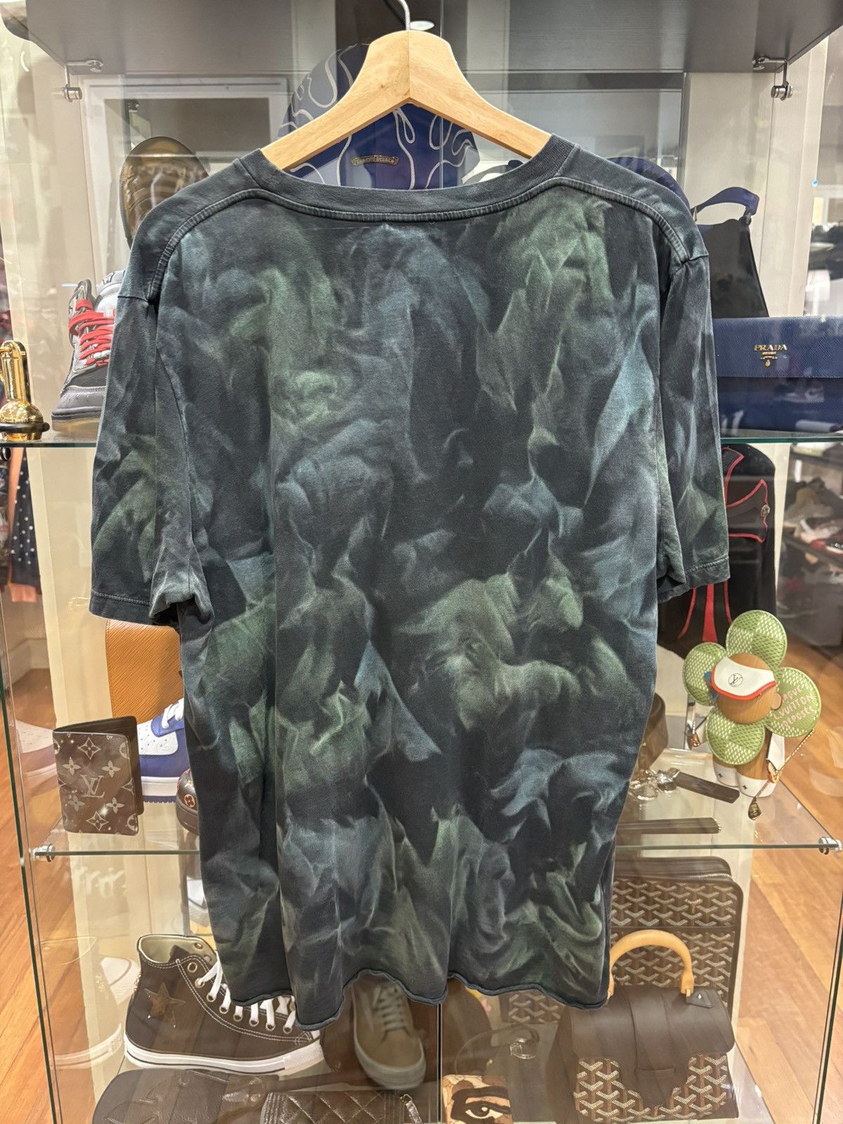 Saint Laurent Paris Saint Laurent Paris Archive Logo Tie Dye Tee Size US XL / EU 56 / 4 - 2 Thumbnail