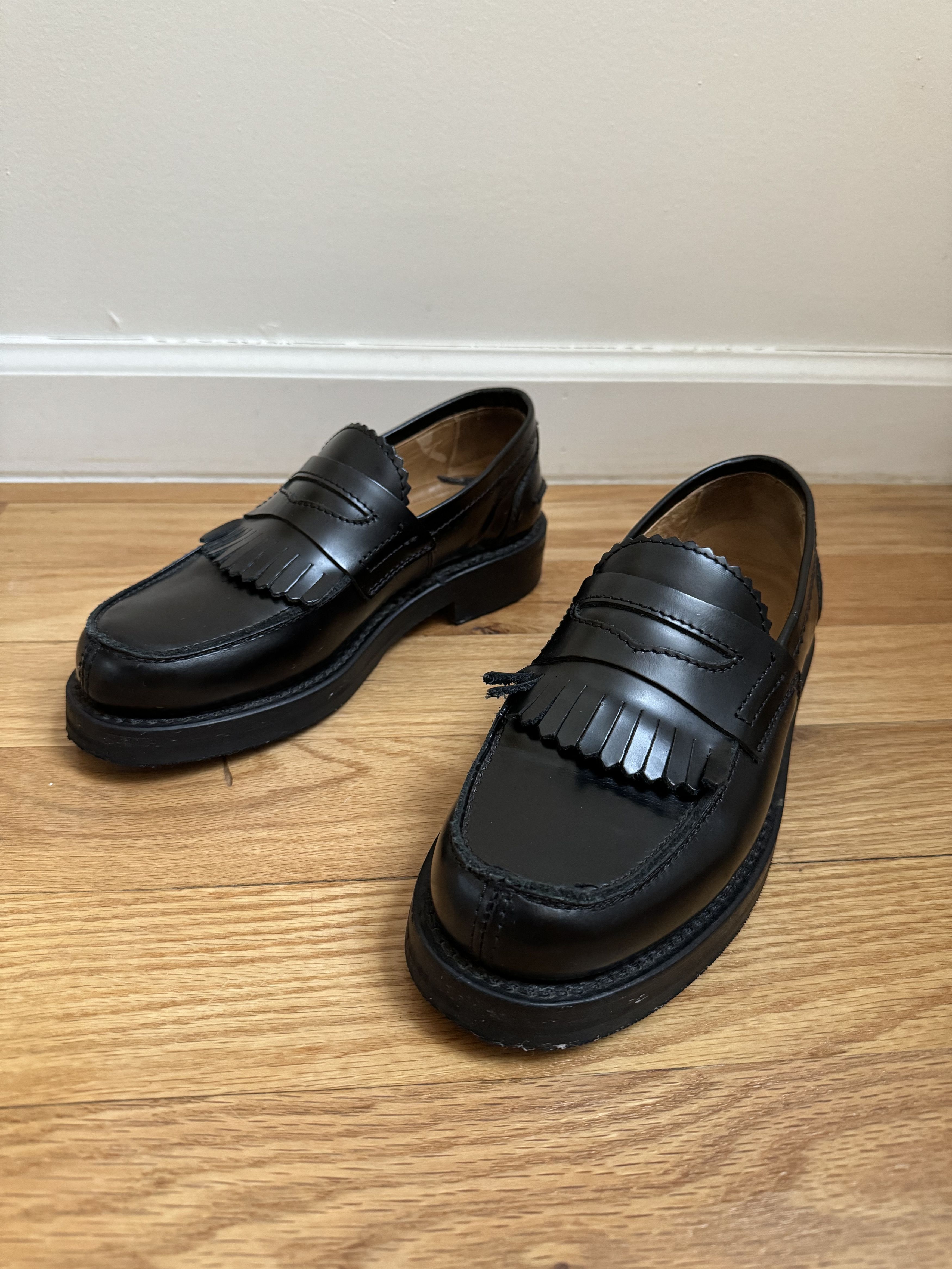 Our Legacy Our Legacy Black Leather LOAFER | Grailed