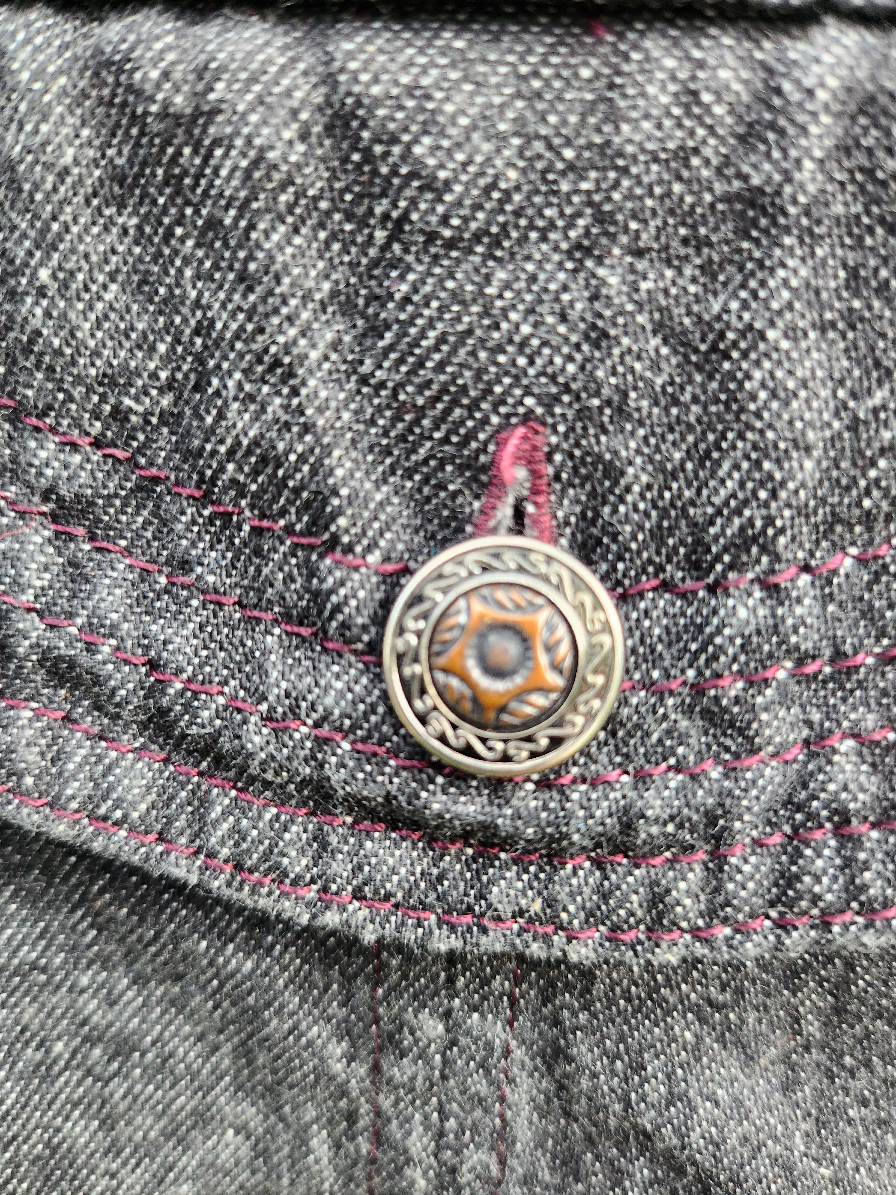 If Six Was Nine × Japanese Brand × Yoshiyuki Konishi FICCE JEANS by YOSHIYUKI KONISHI DENIM SHIRT Size US M / EU 48-50 / 2 - 4 Thumbnail