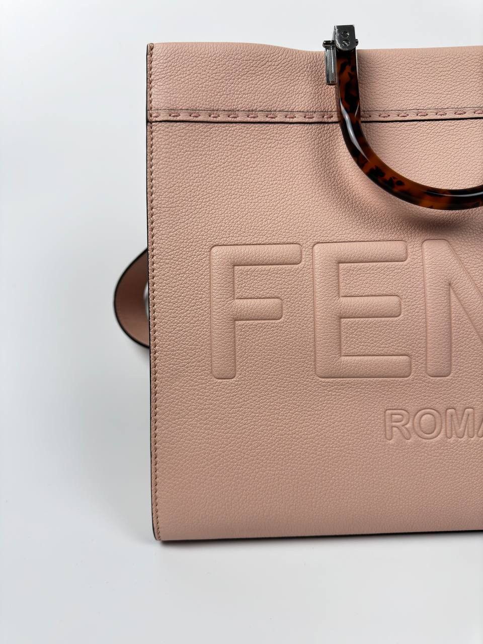 Fendi Fendi Sunshine Leather tote bag Size ONE SIZE - 6 Thumbnail
