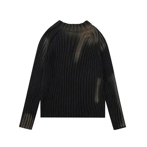 Other Graffiti Old Slim Fit Knitted Sweater Pullover y2k style Size US XL / EU 56 / 4 - 8 Thumbnail