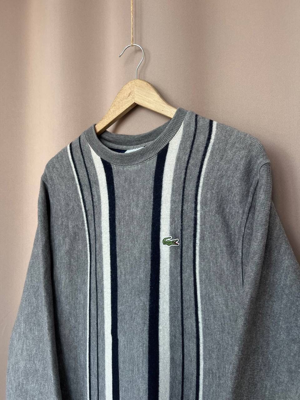 Lacoste Lacoste Vintage Wool Knit Sweater Mens Size L Made in France Size US L / EU 52-54 / 3 - 4 Thumbnail