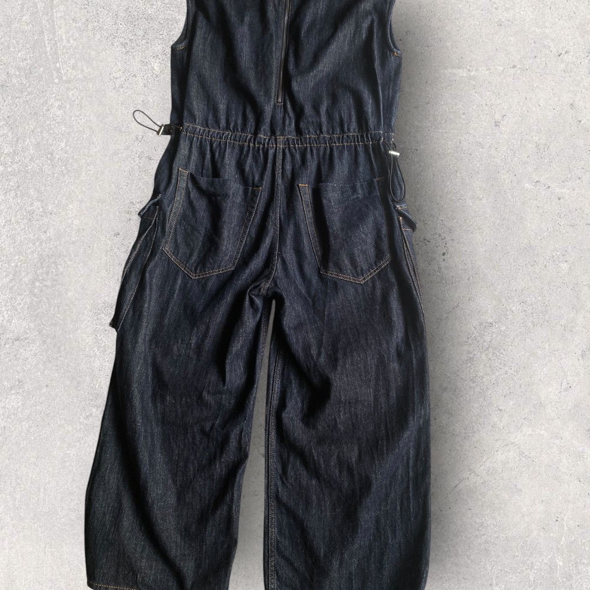Maison Margiela MM6 Fall17 Denim Oversize Sleeveless Jumpsuit Size 28" / US 6 / IT 42 - 5 Thumbnail