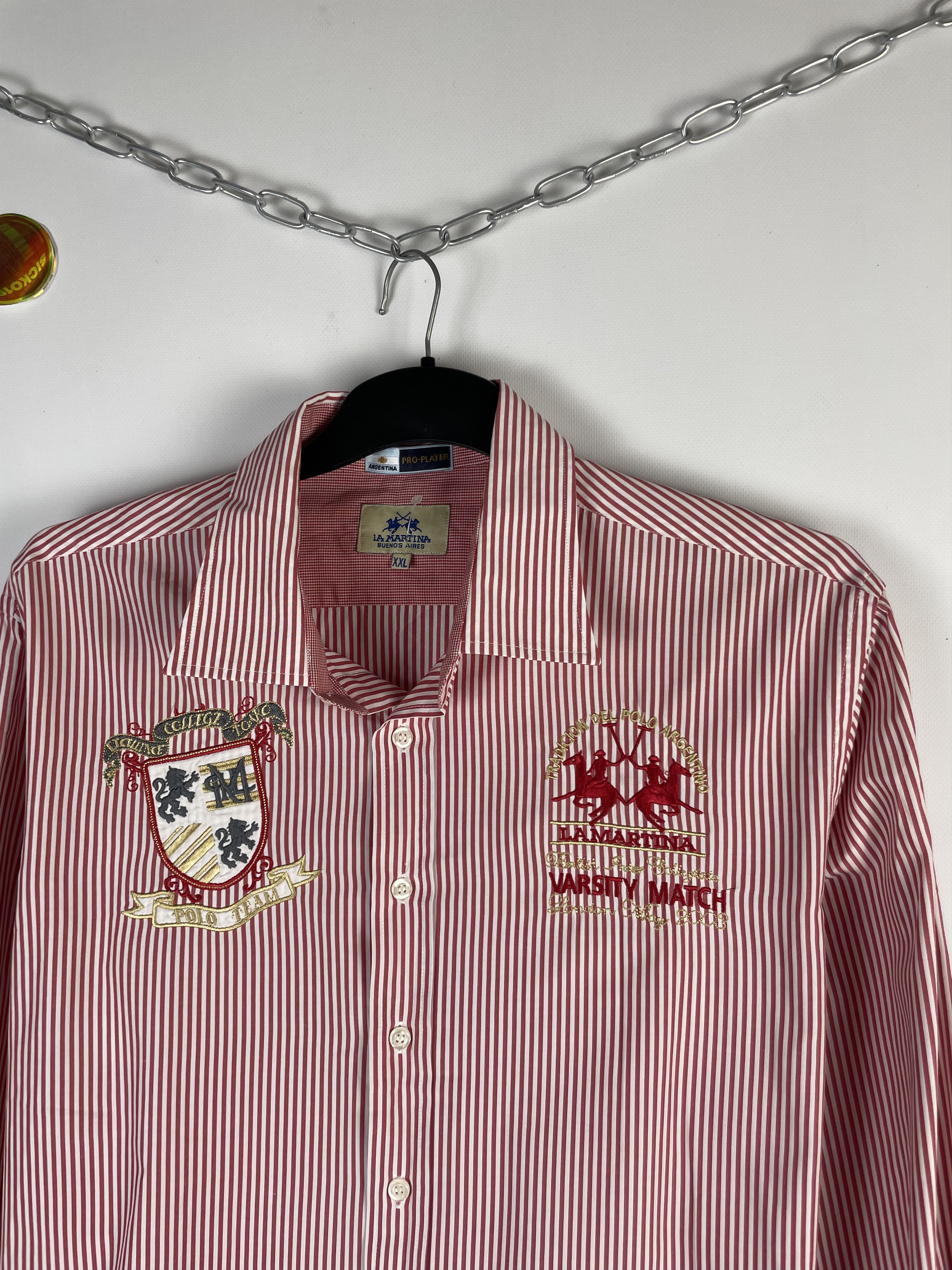 La Martina La Martina Shirts Button Ups Vintage Size US XXL / EU 58 / 5 - 4 Thumbnail