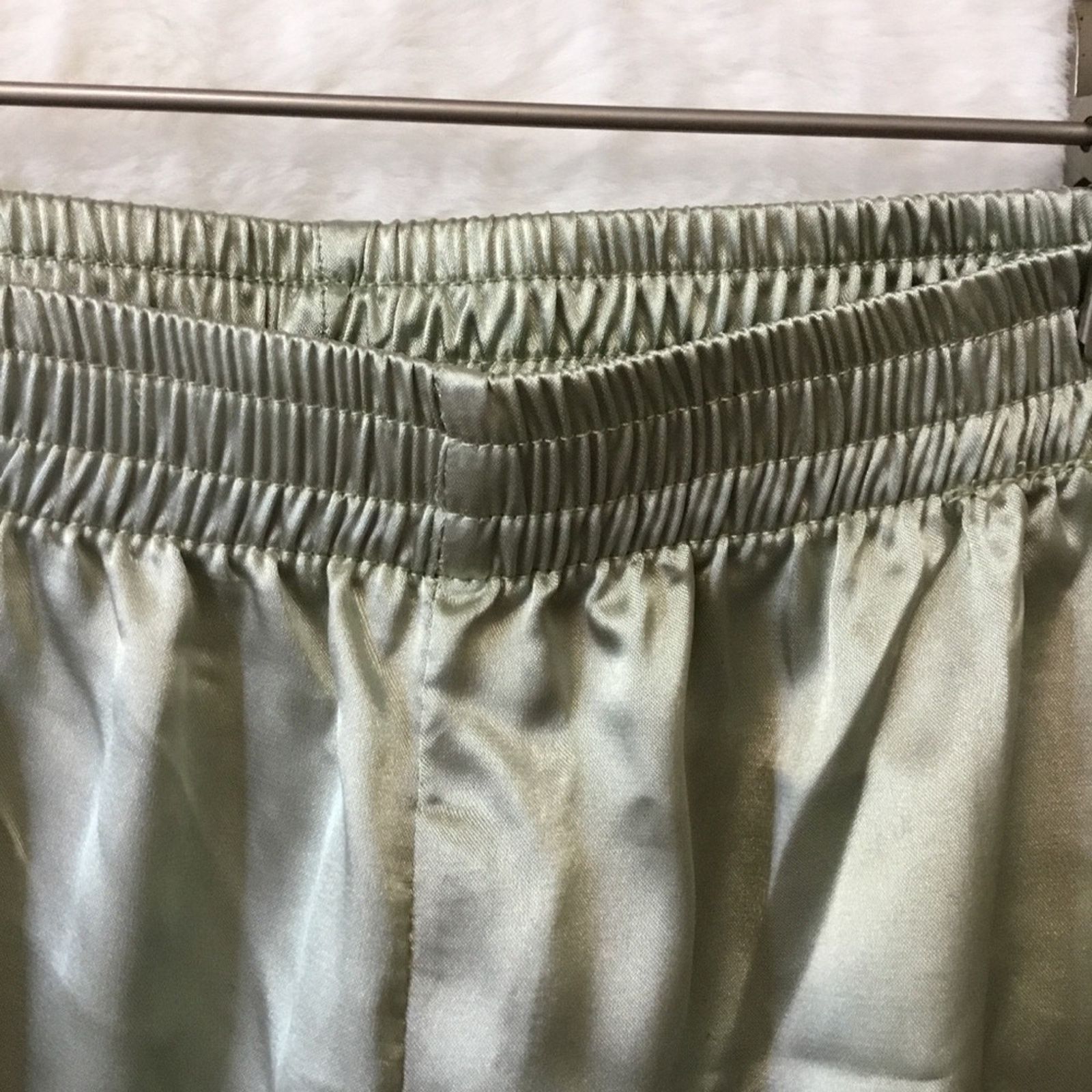 Other AW Bridal Sage Green 3-Piece Pajamas Set Size ONE SIZE - 9 Thumbnail