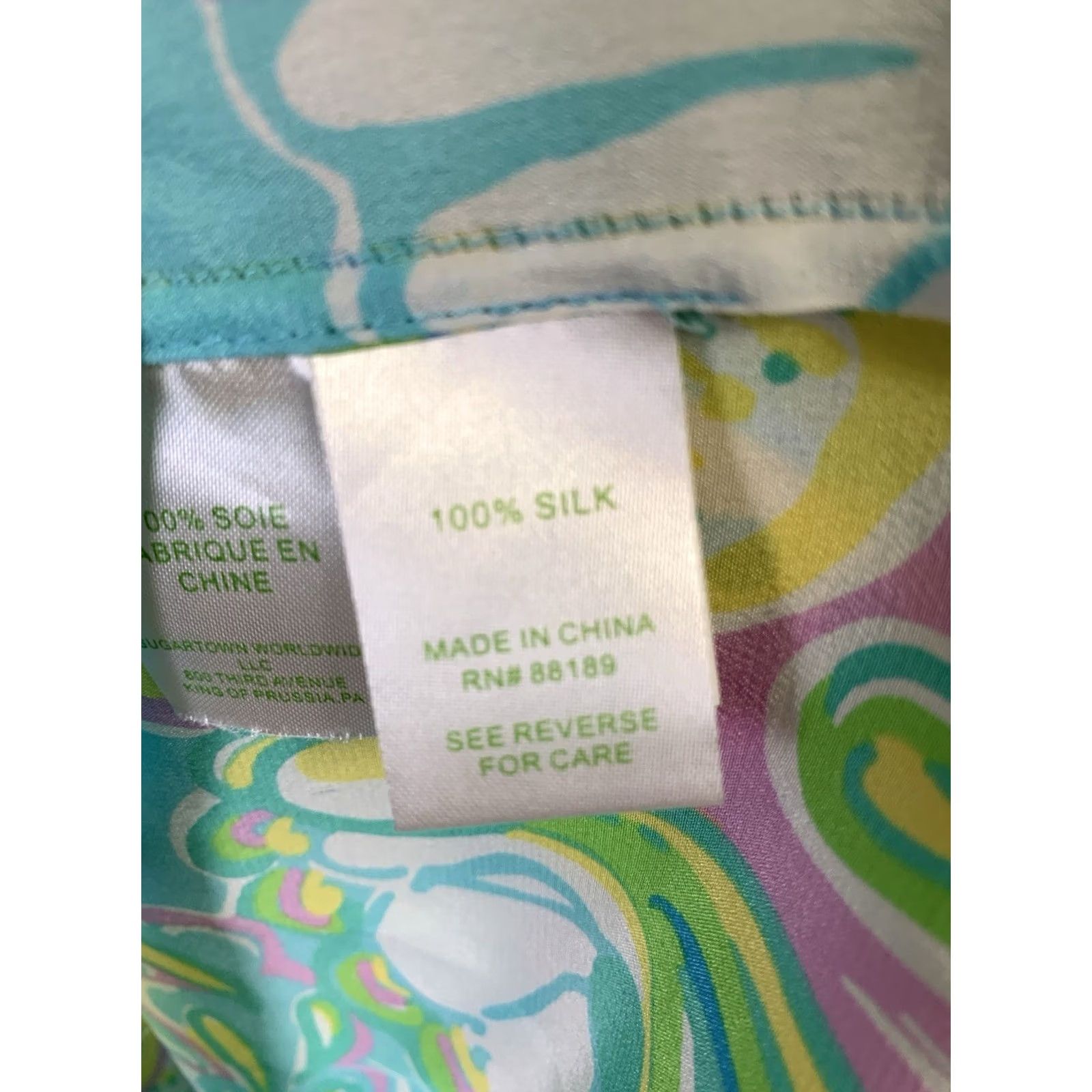 Lilly Pulitzer VINTAGE Lilly Pulitzer Sarabeth Top? No, Vintage rule applies only if vintage. Size M / US 6-8 / IT 42-44 - 4 Thumbnail
