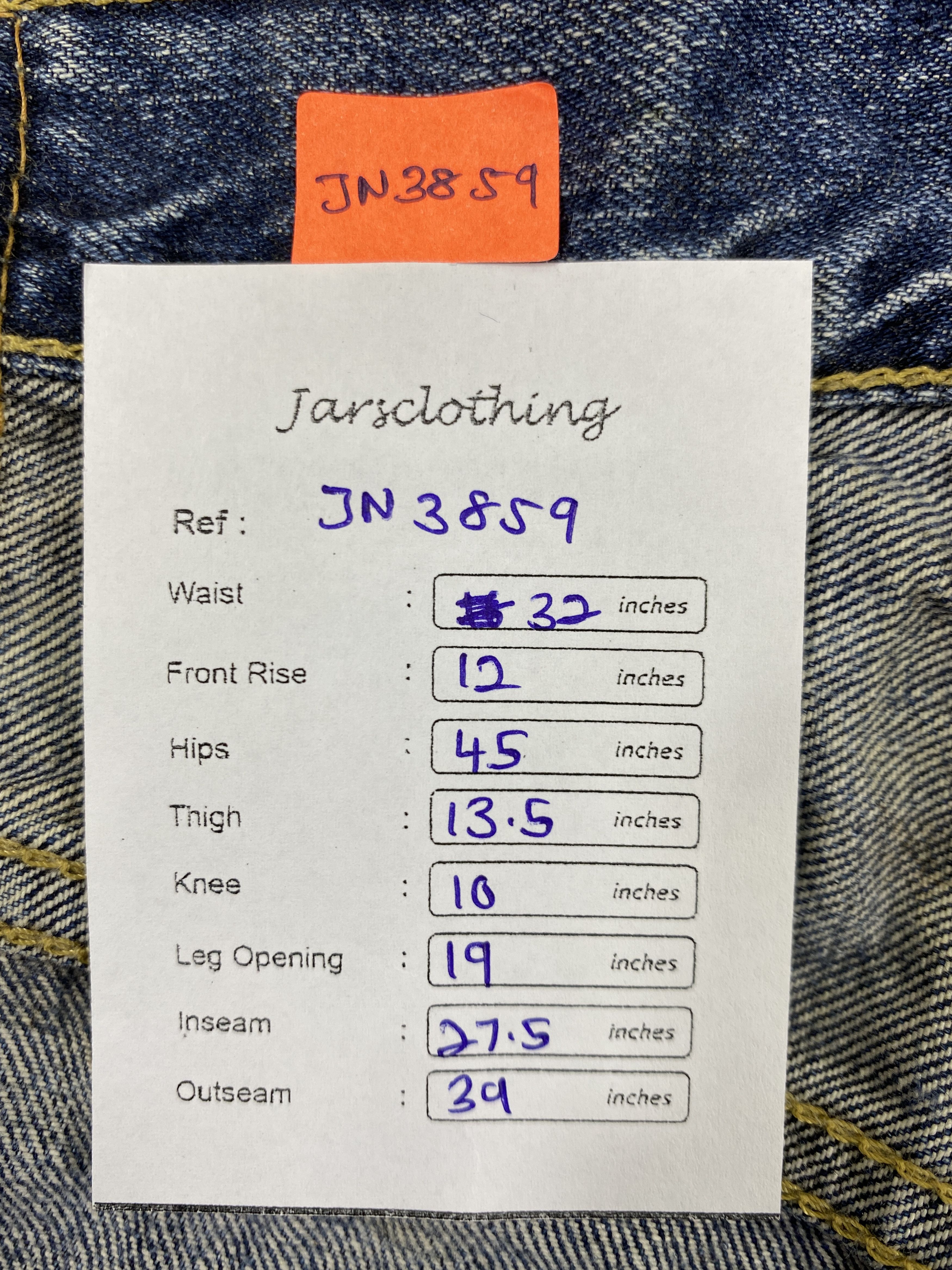 Levi's Distressed Vintage Levi's 504 Baggy Jeans 32x27.5 - JN3859 Size US 32 / EU 48 - 8 Thumbnail