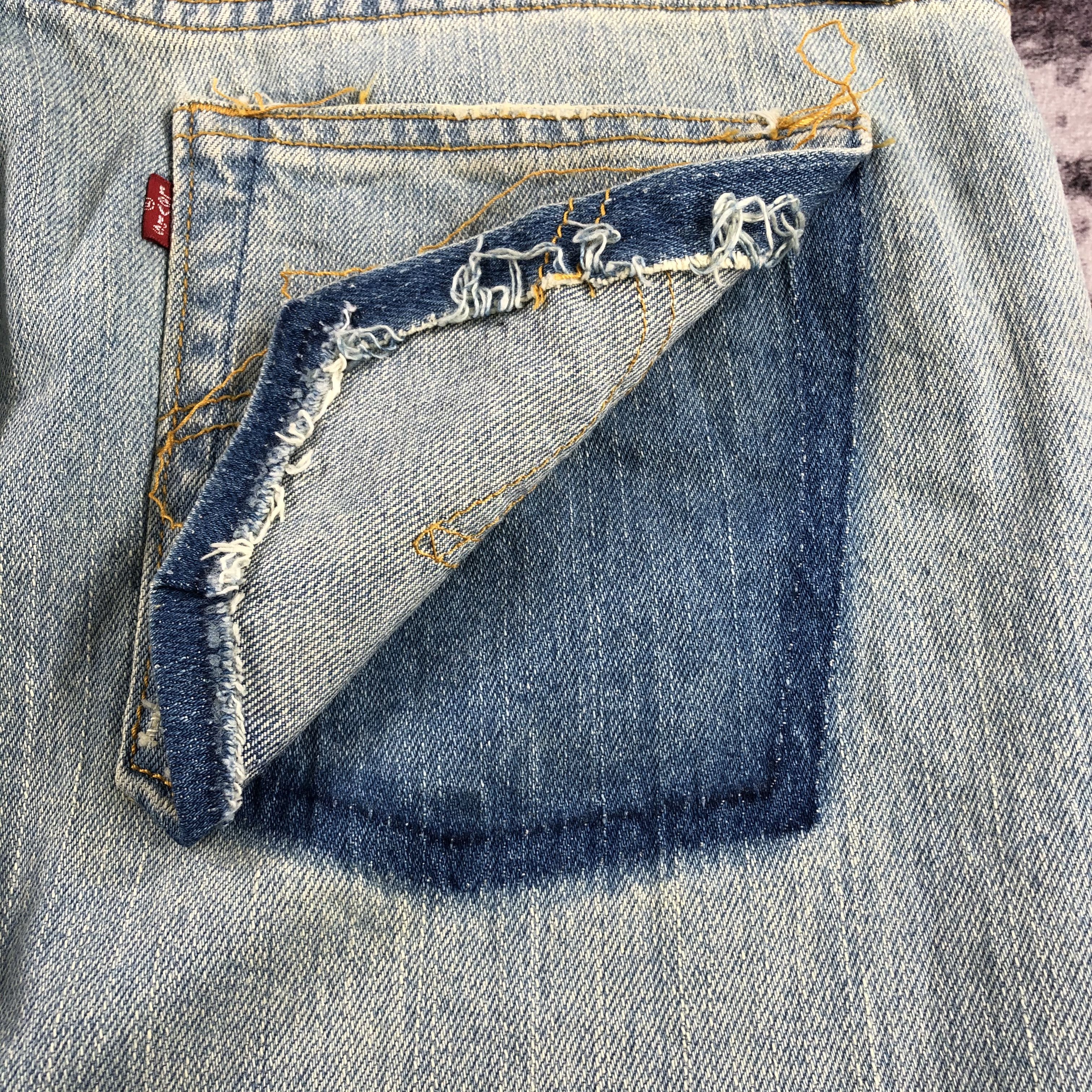 Levi's Vintage Light Wash Levis 501 Jeans-JM2178 Size US 36 / EU 52 - 5 Thumbnail