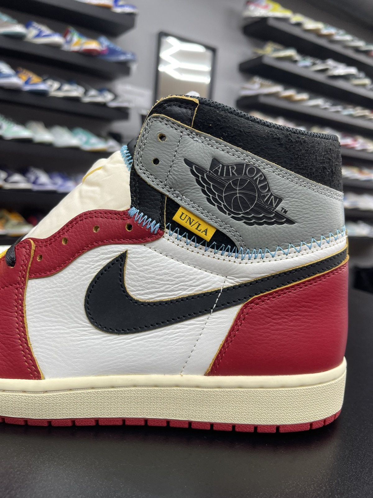 Jordan Brand Size 13 - Jordan 1 High Union LA Chicago Shadow Size US 13 / EU 46 - 5 Thumbnail