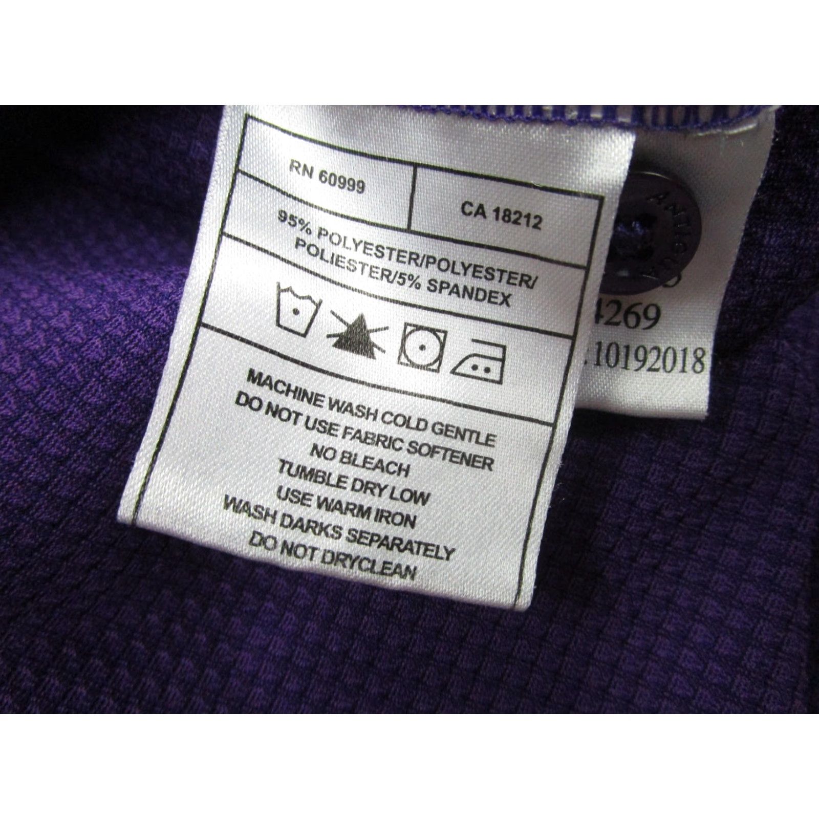 Vintage Washington Huskies Polo Shirt Antigua Performance NCAA W Patch Mens XL Size US XL / EU 56 / 4 - 6 Thumbnail