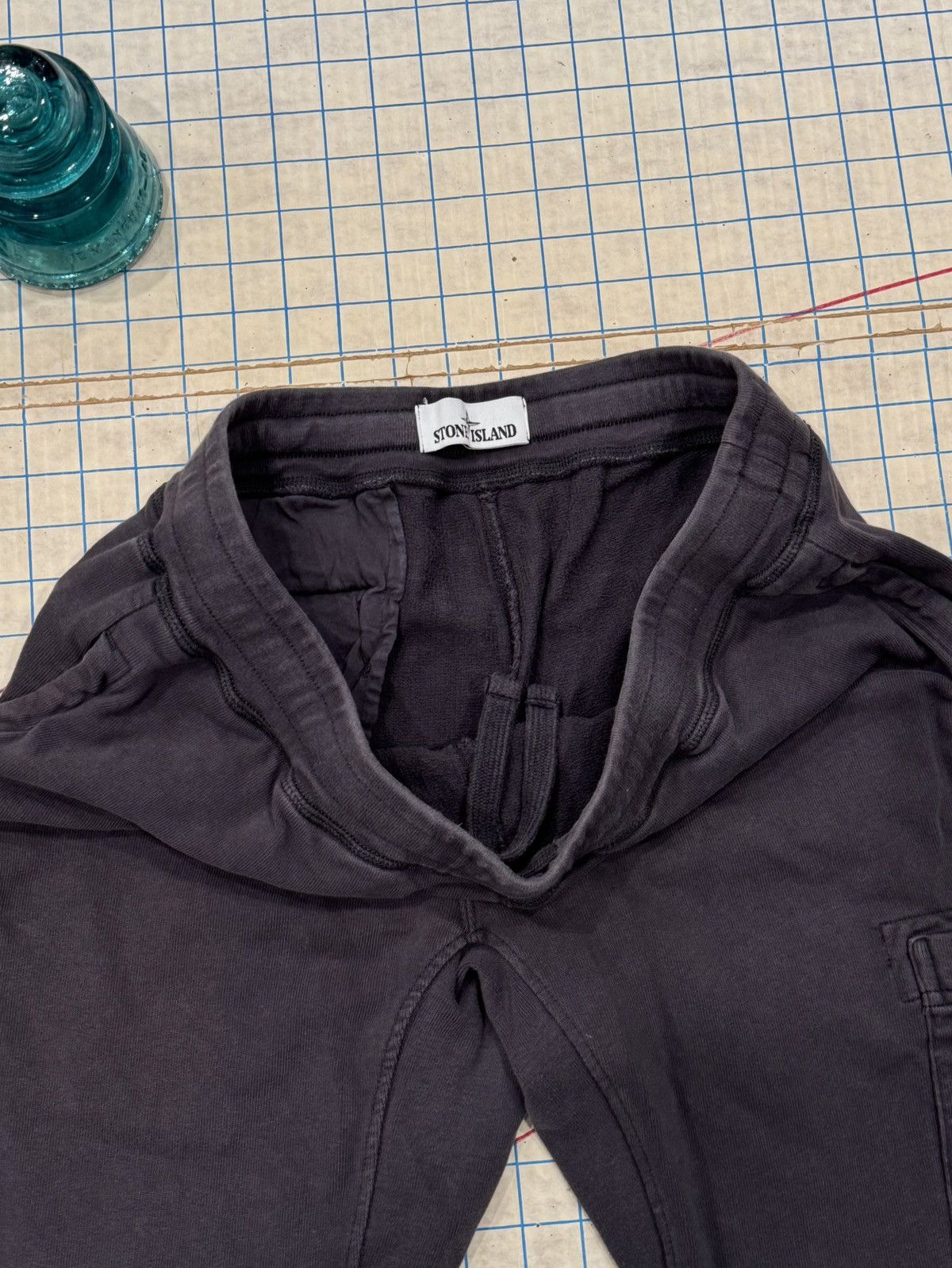 Stone Island Stone Island Jogger Style Sweat Pants Dark Charcoal Grey Lar Size US 34 / EU 50 - 5 Thumbnail